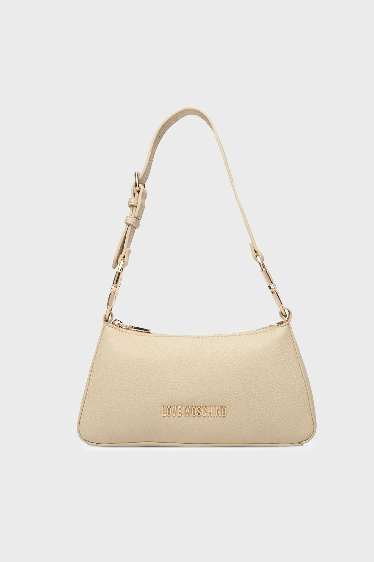 Love Moschino Logolu Ayarlanabilir Askılı Kadın Çanta JC4007PP1OLB0129 BEJ