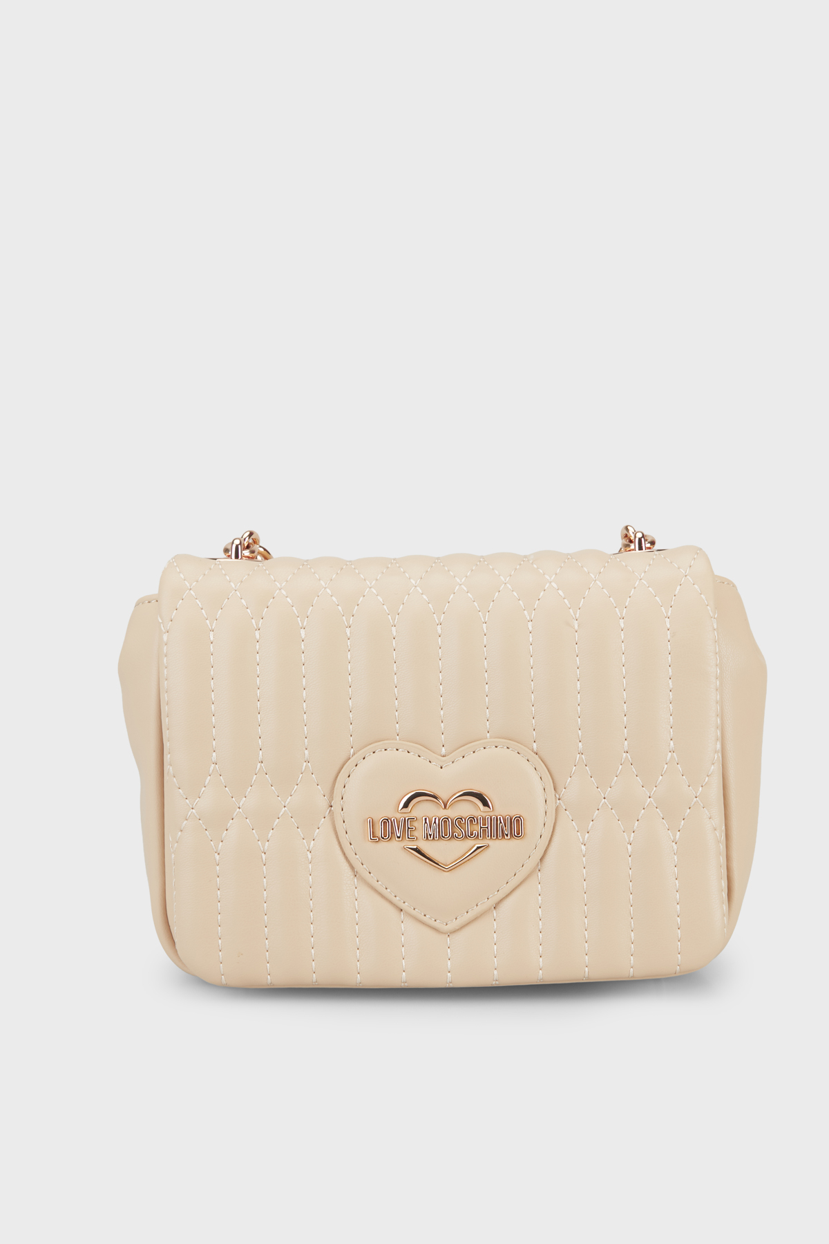 Love Moschino Logolu Ayarlanabilir  Askılı Kadın Çanta JC4015PP1OLJ0129 BEJ