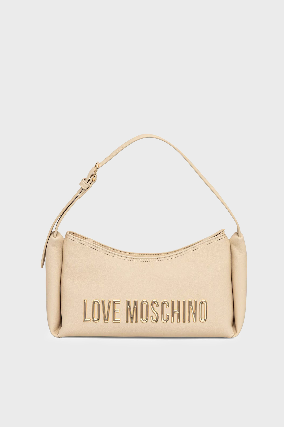 Love Moschino Logolu Ayarlanabilir Askılı Kadın Çanta JC4106PP1OKD0129 BEJ