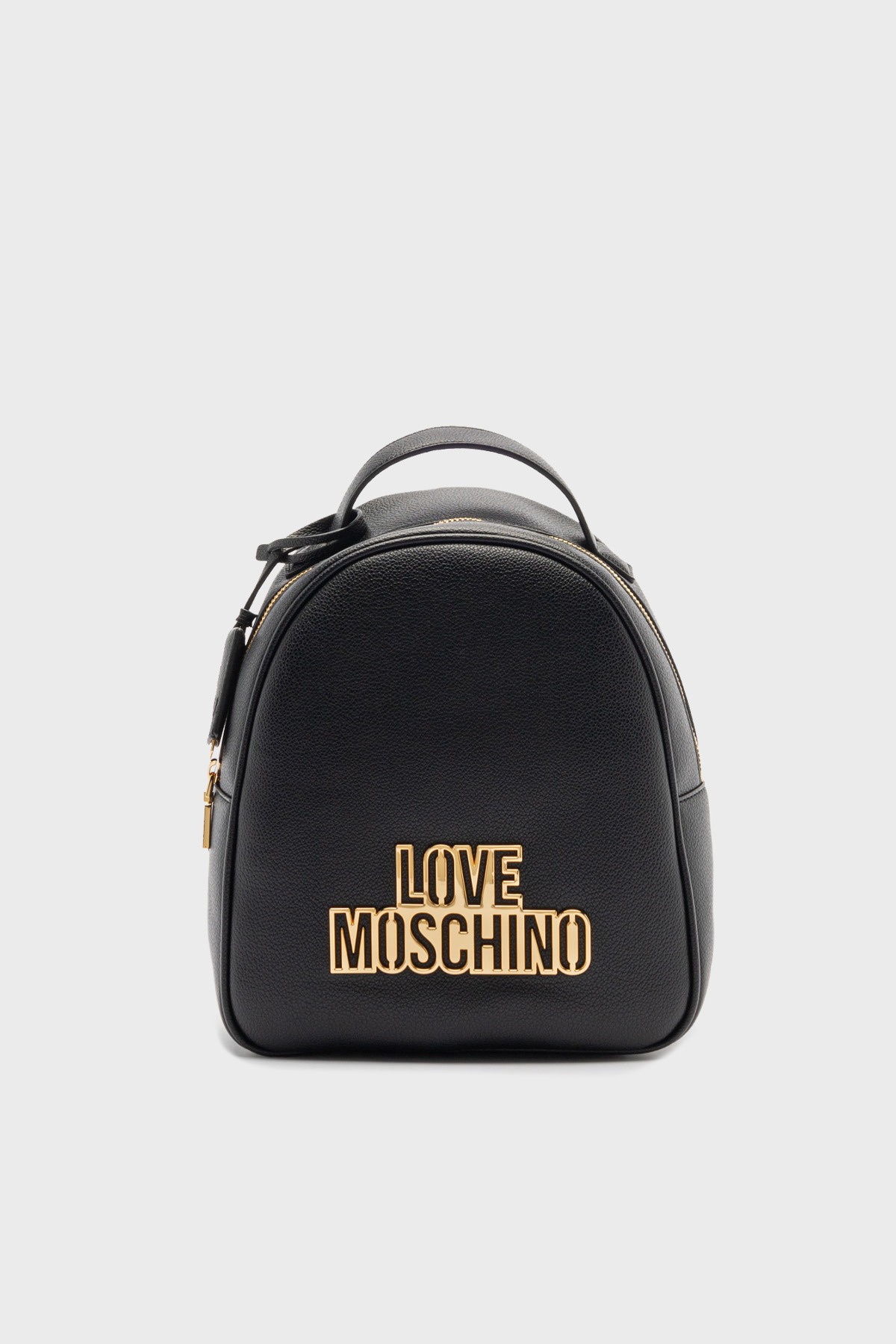 Love Moschino Logolu Ayarlanabilir Çift Askılı Kadın Sırt Çantası JC4338PP0LKO0000 SİYAH