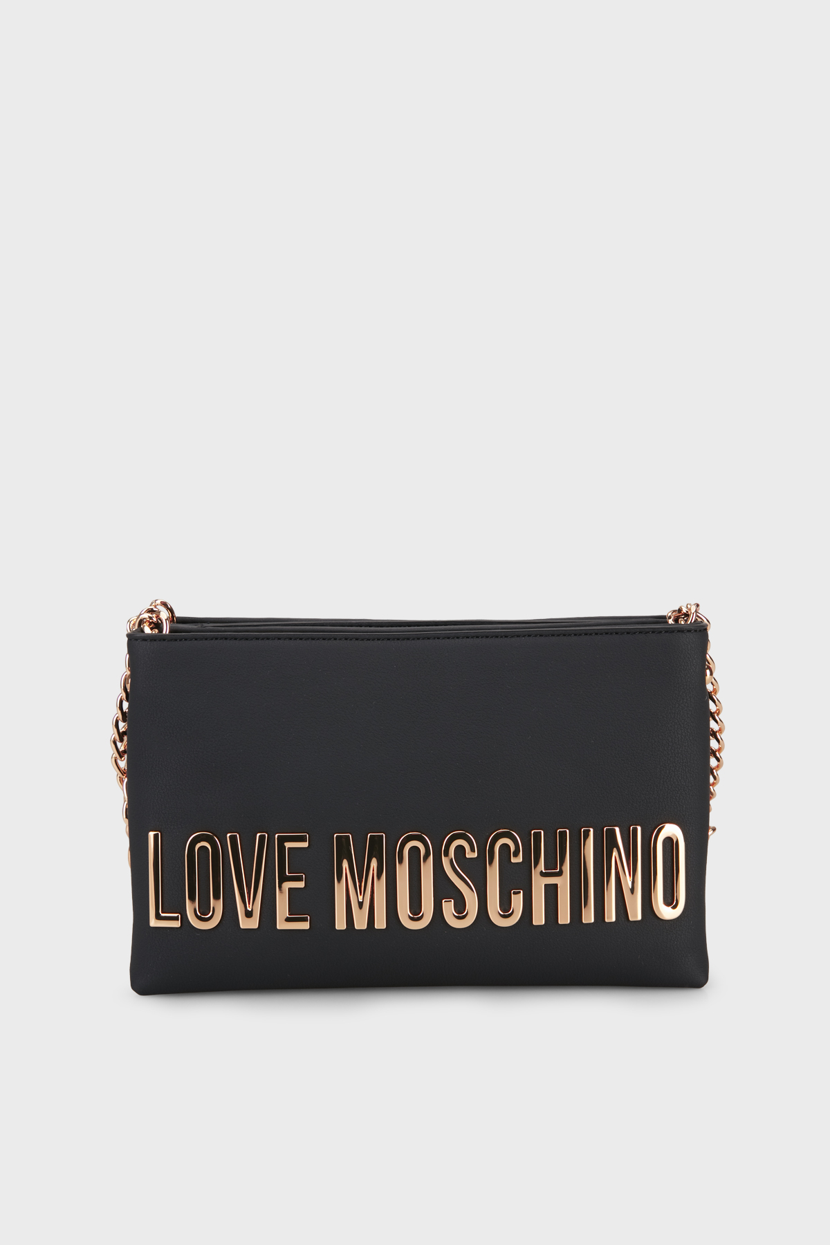 Love Moschino Logolu Ayarlanabilir Zincir Askılı Kadın Çanta JC4110PP1OKD0000 SİYAH