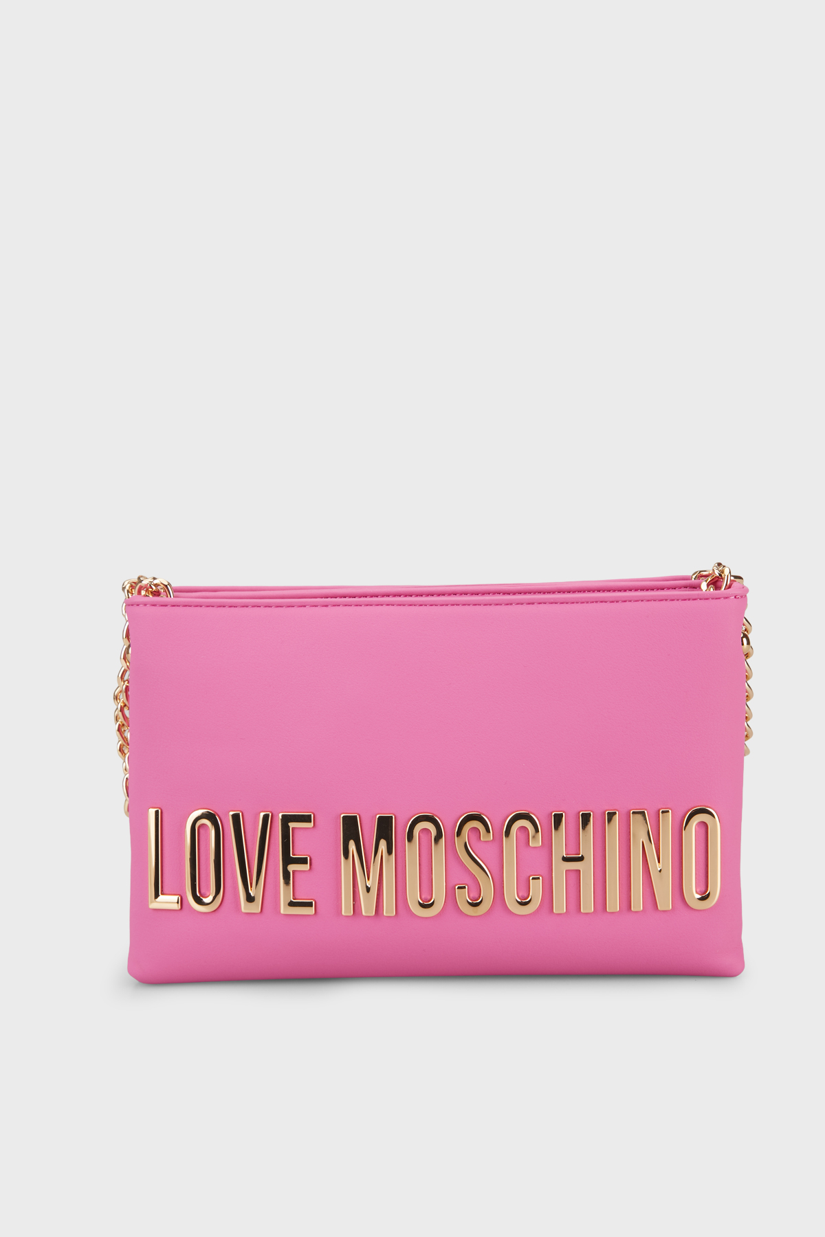Love Moschino Logolu Ayarlanabilir Zincir Askılı Kadın Çanta JC4110PP1OKD0604 PEMBE