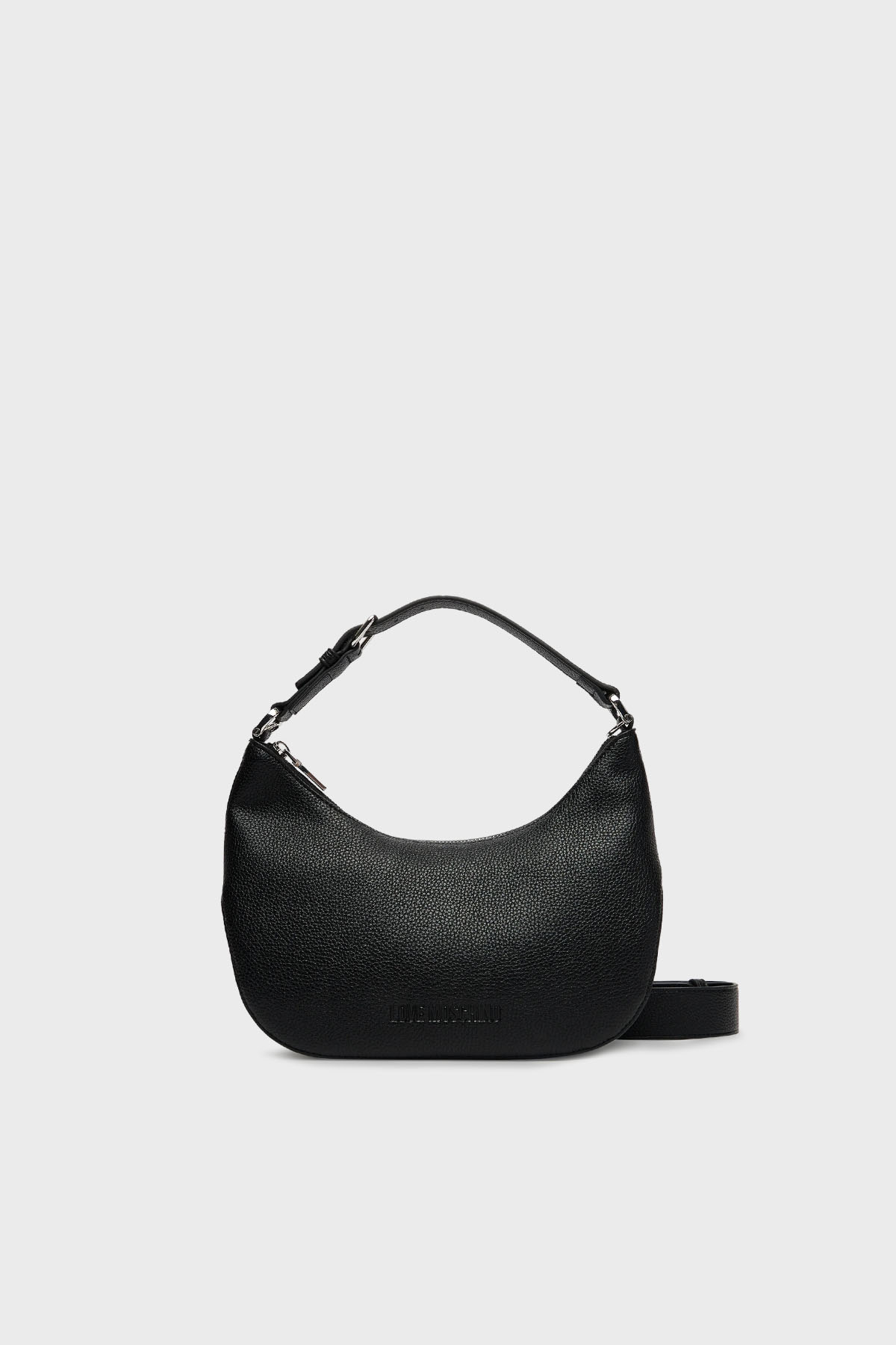 Love Moschino Logolu Çıkarılabilir Askılı Kadın Çanta JC4018PP1NLT000B SİYAH
