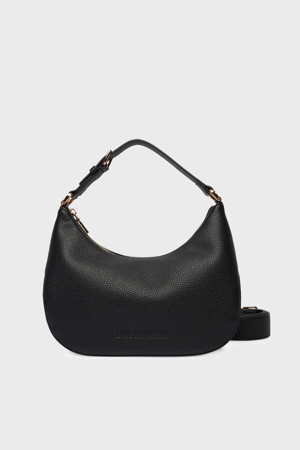 Love Moschino Logolu Çıkarılabilir Askılı Kadın Çanta JC4018PP1OLT0000 SİYAH