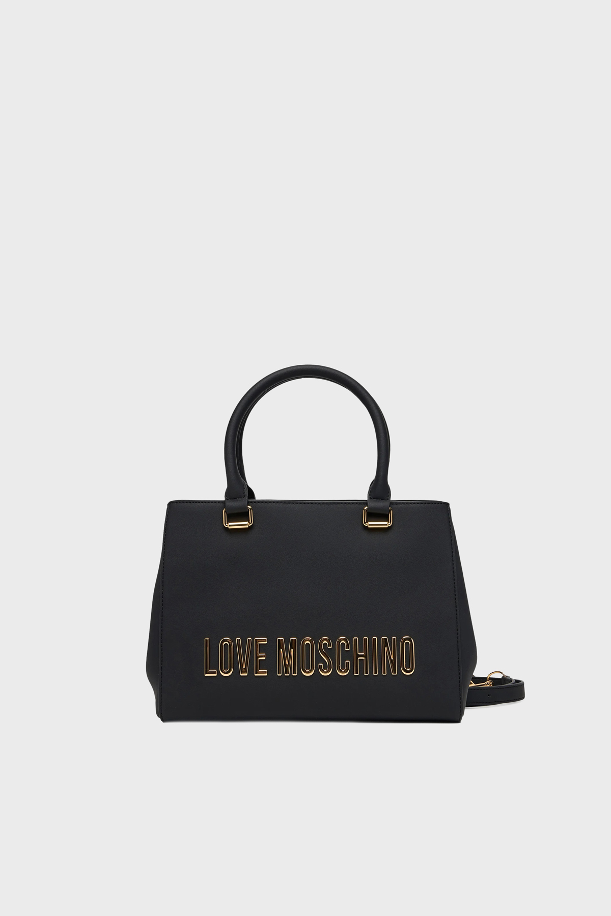 Love Moschino Logolu Çıkarılabilir Askılı Kadın Çanta JC4022PP1NKD0000 SİYAH