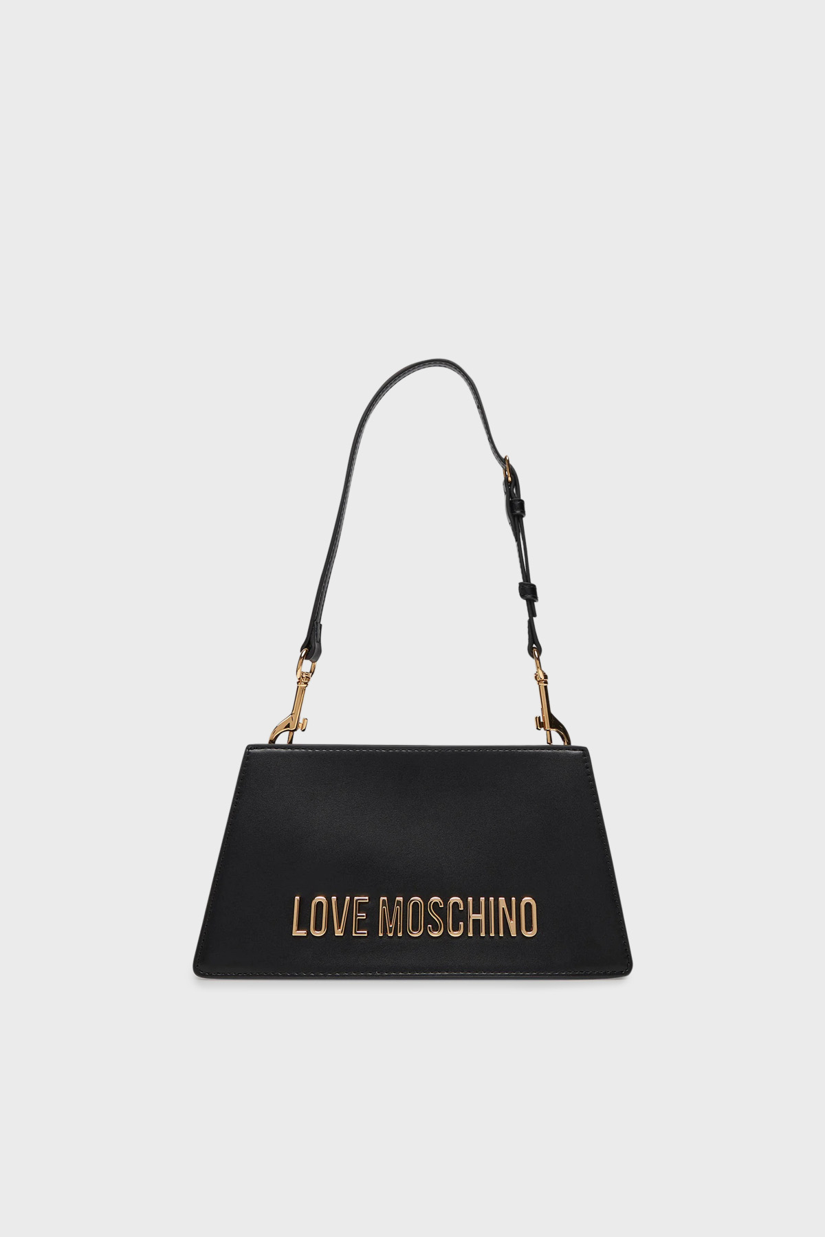 Love Moschino Logolu Çıkarılabilir Tutma Saplı Mini Kadın Çanta JC4095PP1NLL0000 SİYAH