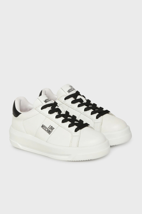 Love Moschino Logolu Deri Sneaker Kadın Ayakkabı JA15315G0NIA110A