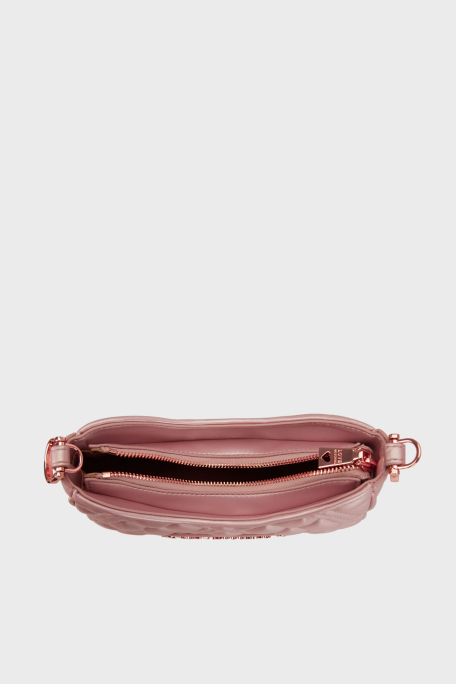 Love Moschino Logolu Kapitoneli Çıkarılabilir Omuz Askılı Bayan