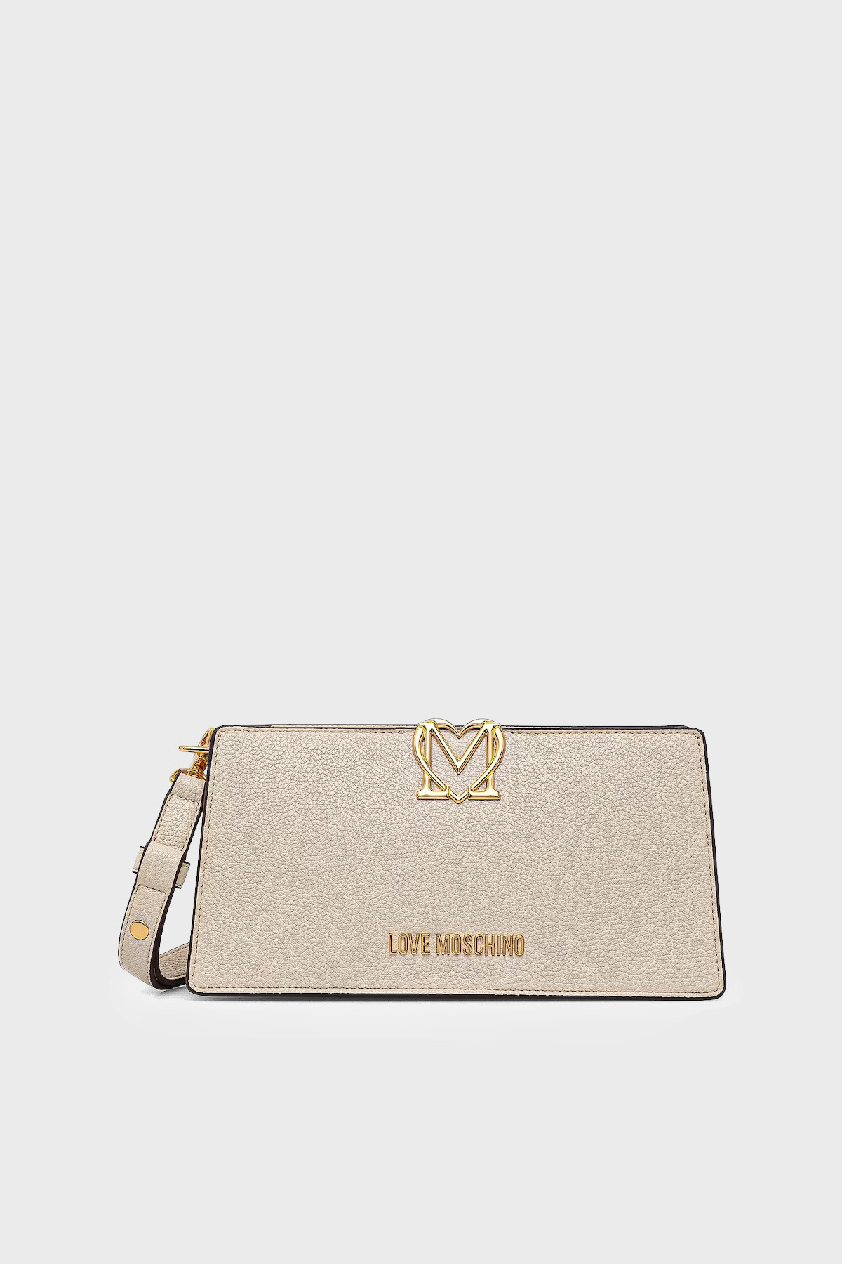 Love Moschino Logolu Sabit Askılı Kadın Çanta JC4128PP1OLM0110 KREM