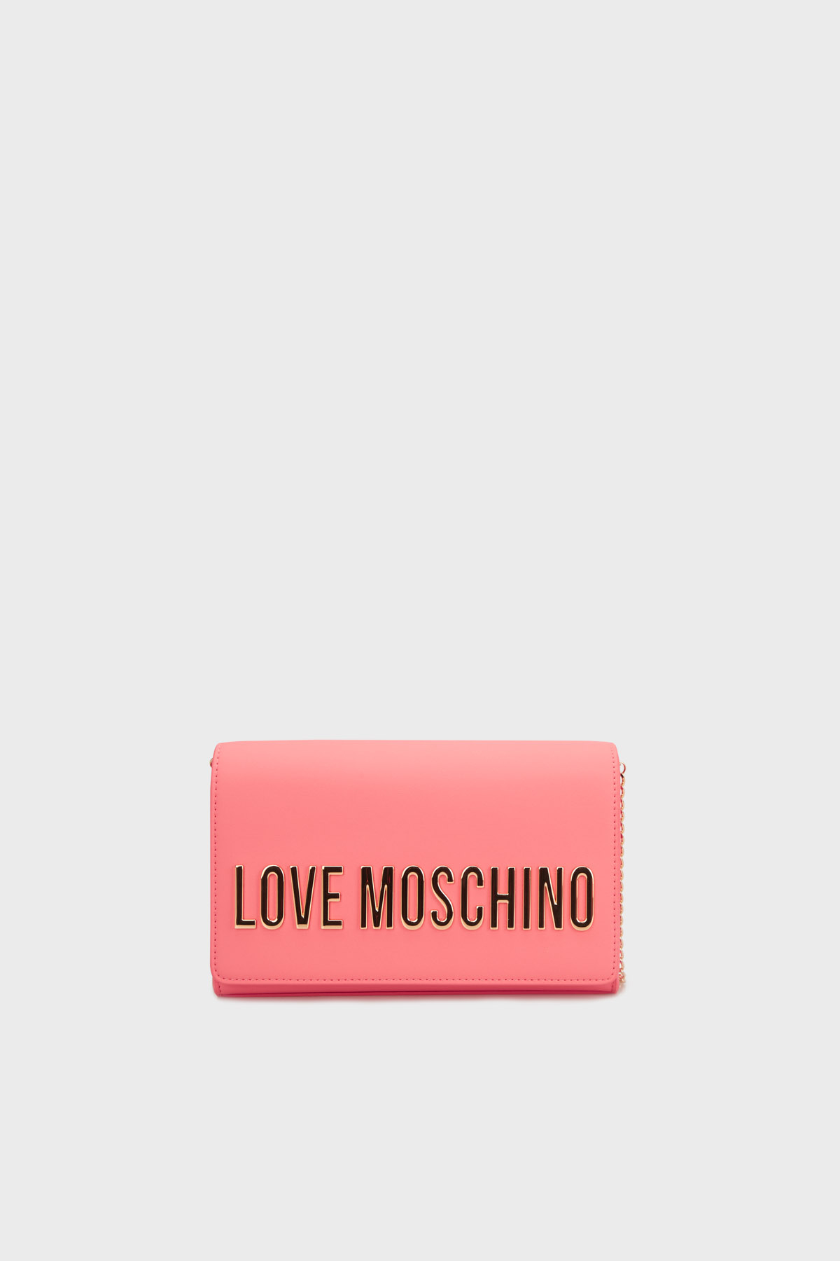 Love Moschino Logolu Zincir Askılı Kadın Çanta JC4103PP1MKD0464 PEMBE