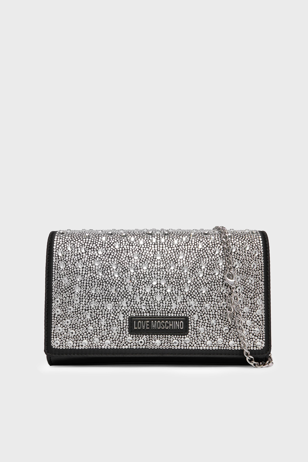 Love Moschino Taşlı Zincir Askılı Kadın Çanta JC4168PP1OLW100A SİYAH