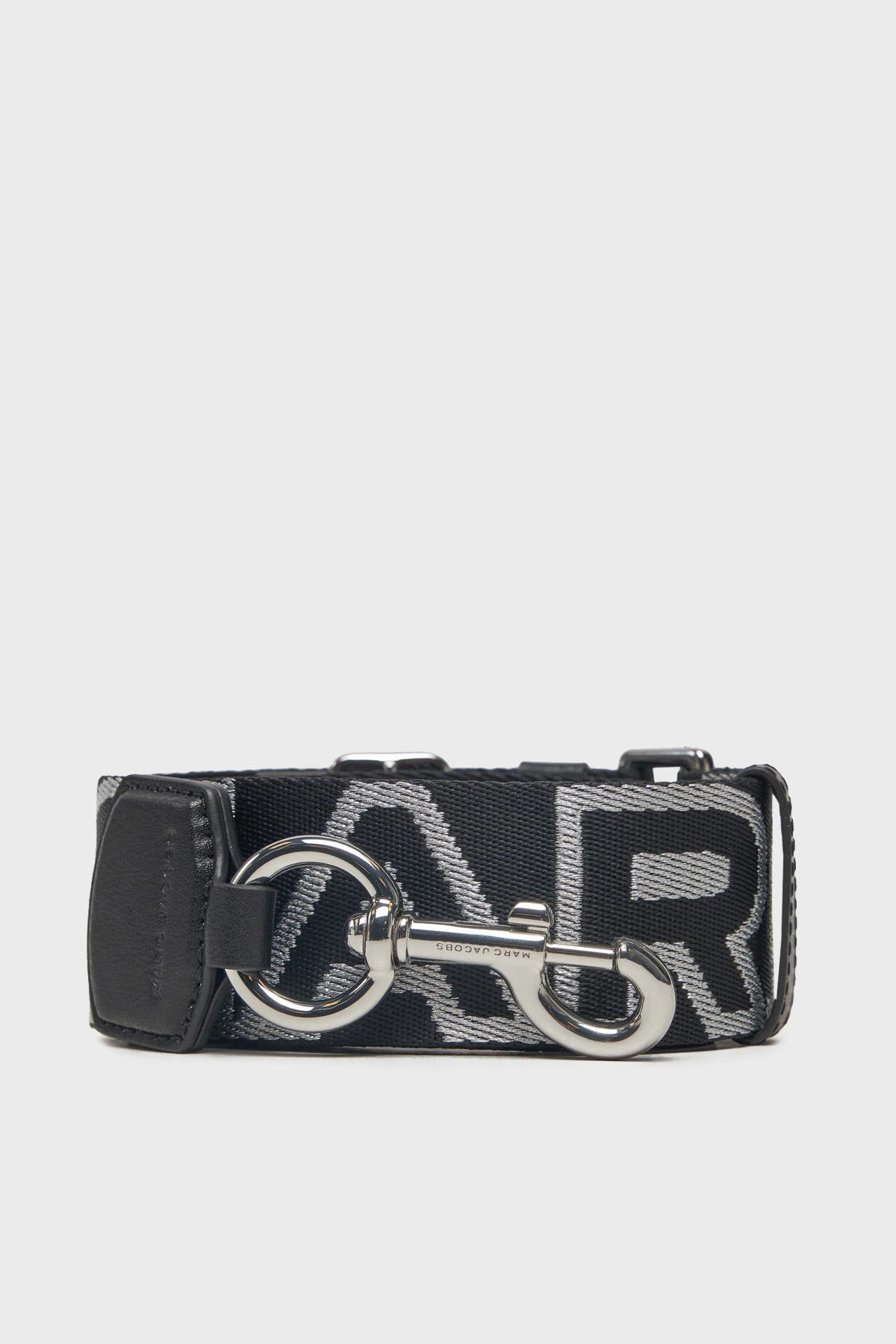 Marc Jacobs Ayarlanabilir ve Çıkarılabilir Logolu Kadın Çanta Askısı 2S3SST001S02 018 SİYAH-GÜMÜŞ