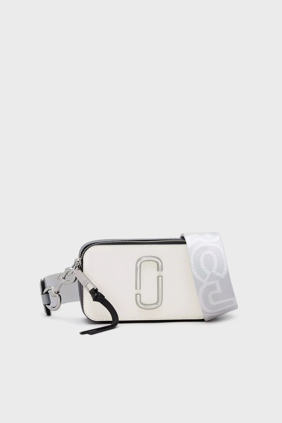 Marc Jacobs The Snapshot Çıkarılabilir Askılı Deri Kadın Çanta 2S3HCR500H03 164 SİYAH-BEYAZ
