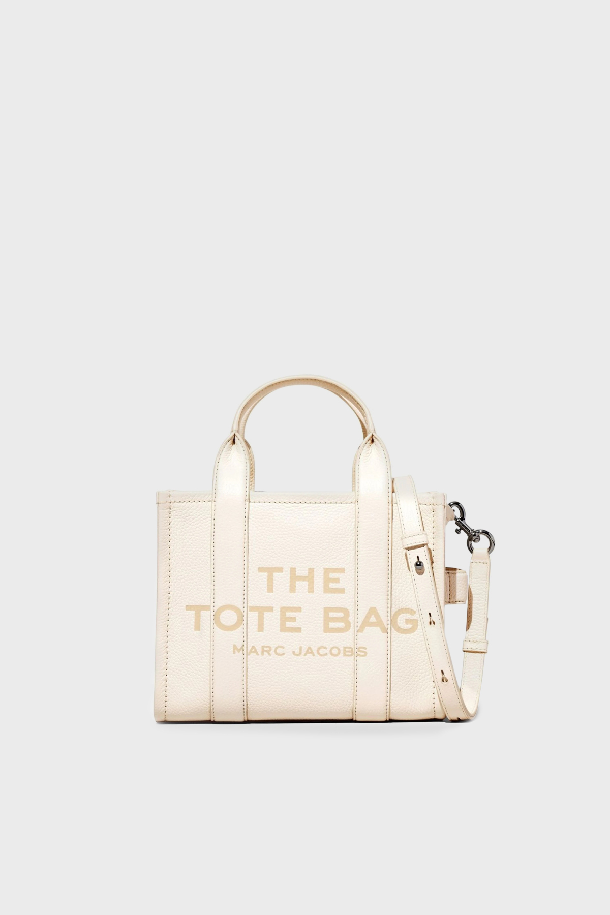 Marc Jacobs The Small Tote Çıkarılabilir Askılı Deri Kadın Çanta H009L01SP21 140 BEJ