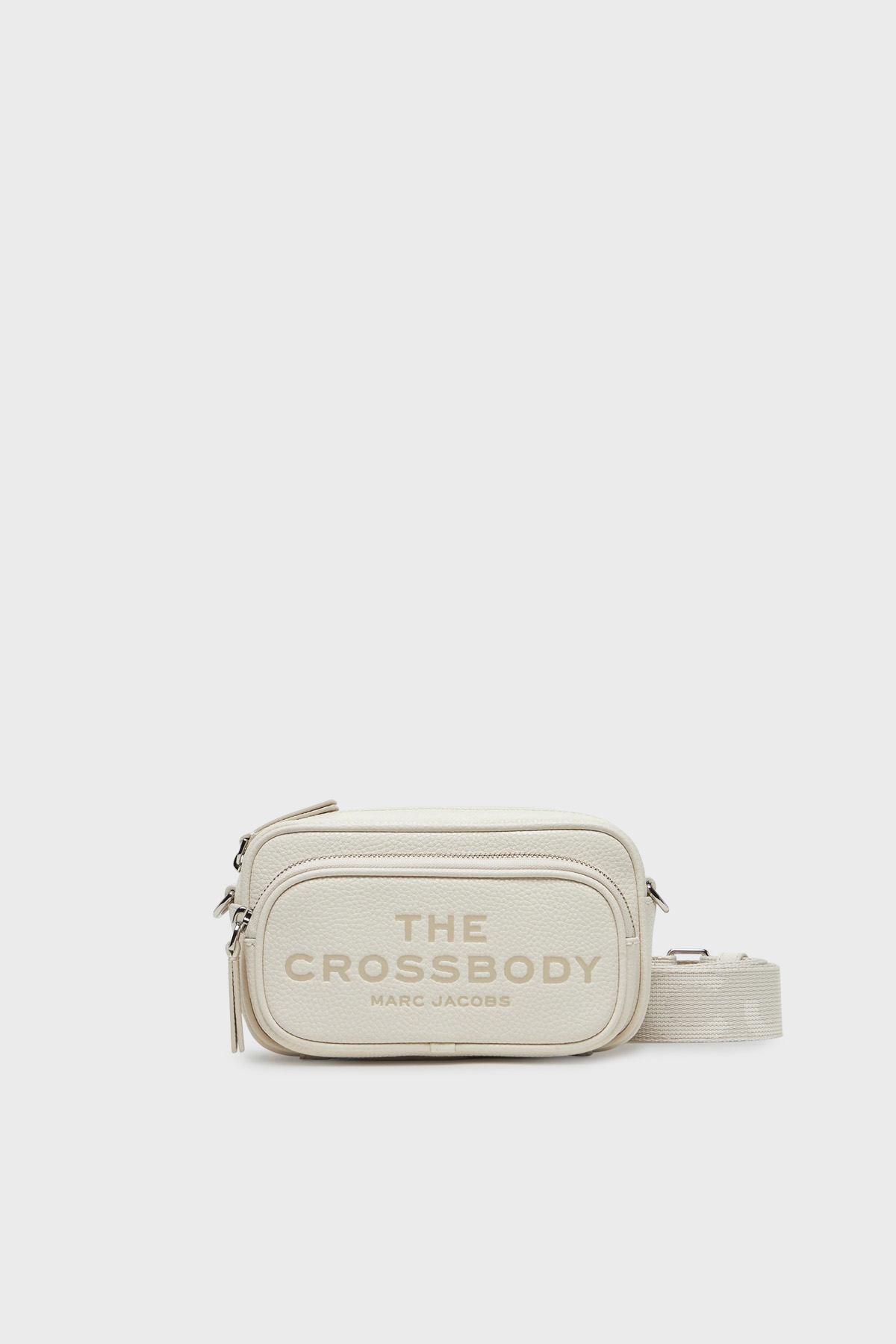 Marc Jacobs Deri Logolu Çıkarılabilir Askılı The Cross Body Kadın Çanta 2S5HCR002H02 137 EKRU