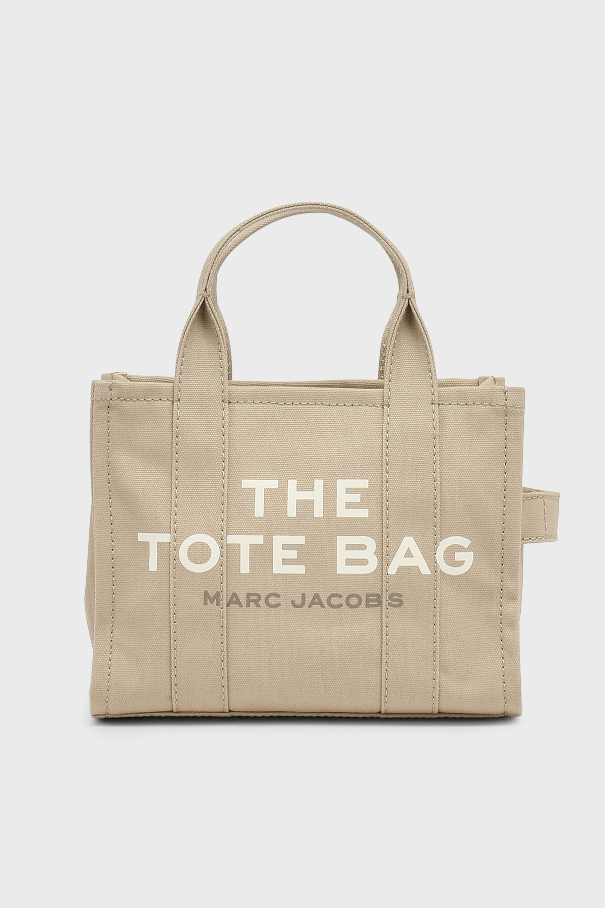 Marc Jacobs Logolu Çıkarılabilir Askılı Small Tote Kadın Çanta M0016493 260 BEJ