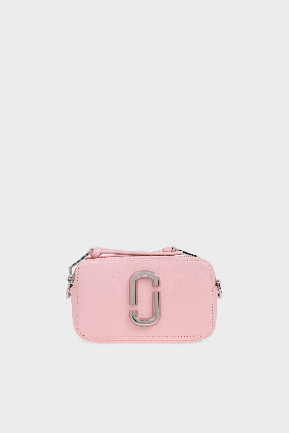 Marc Jacobs Logolu Deri Çıkarılabilir Askılı Kadın Çanta 2S4HCR073H02 669 PEMBE