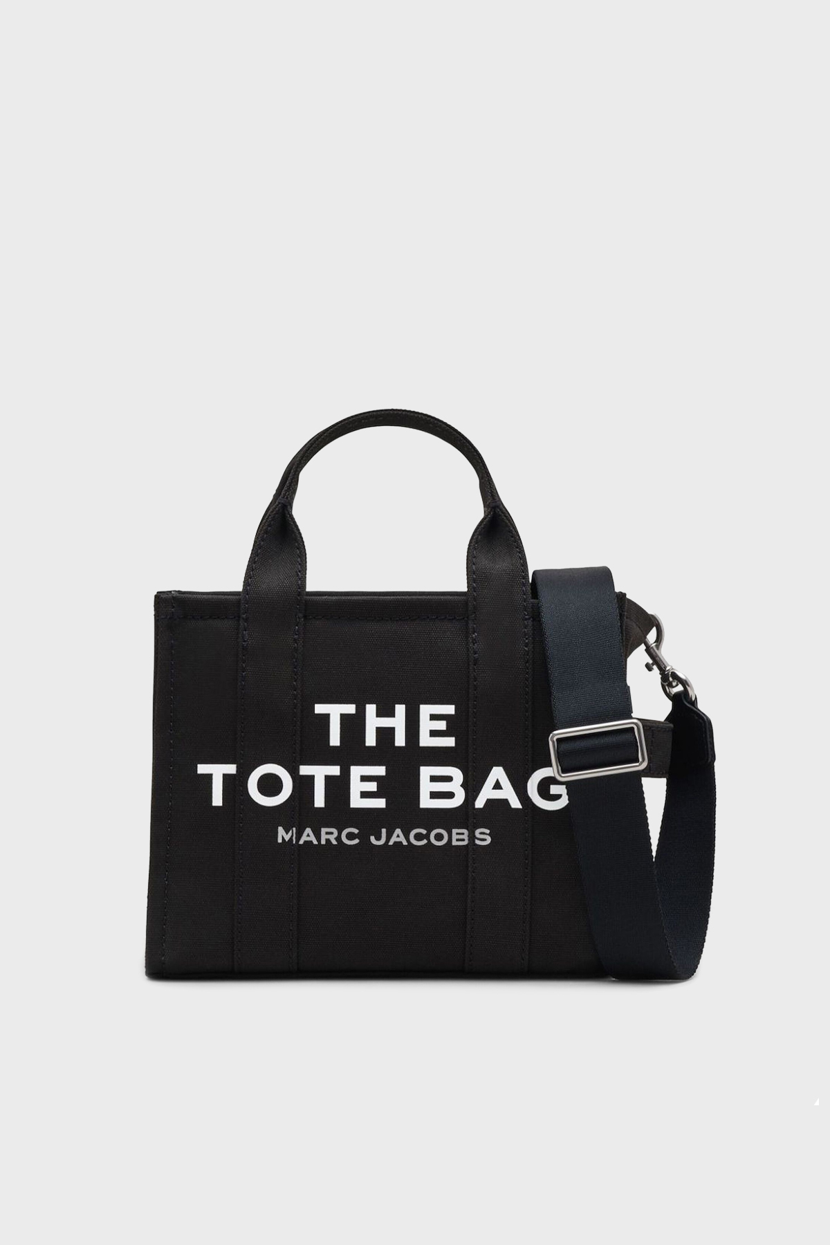 Marc Jacobs Small Tote Pamuklu Çıkarılabilir Askılı Kadın Çanta M0016493 001 SİYAH
