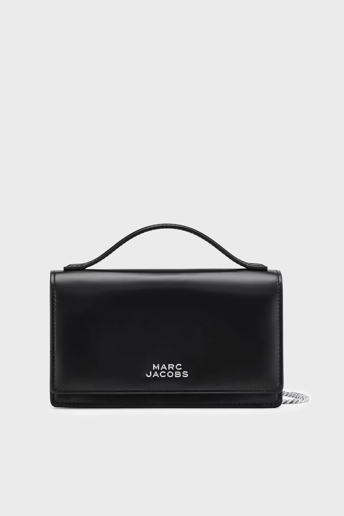 Marc Jacobs The Mirror Deri Logolu Zincir Askılı Mini Kadın Çanta 2R5SMN030S01 001 SİYAH