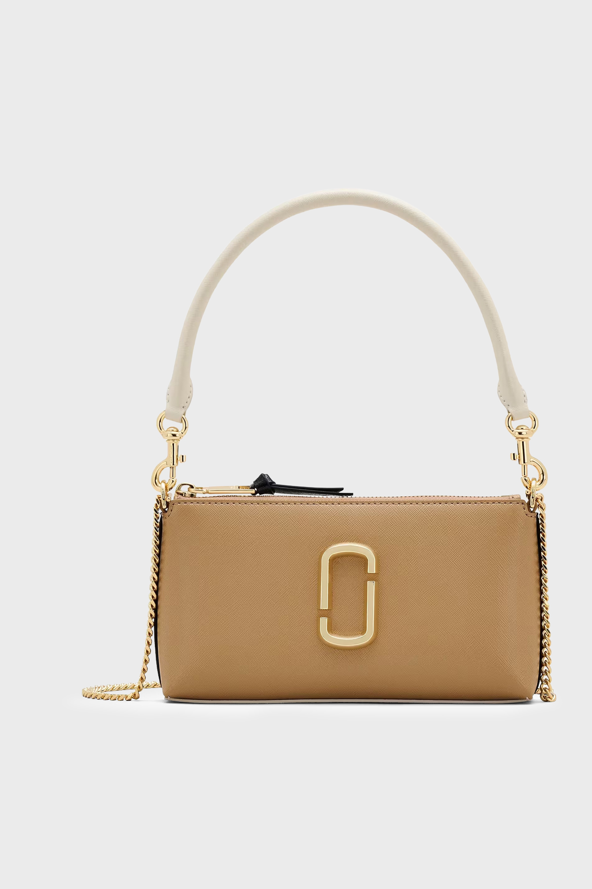 Marc Jacobs The Pochette Deri Logolu Zincir Askılı Kadın Çanta 2P5SMN021S02 233 CAMEL