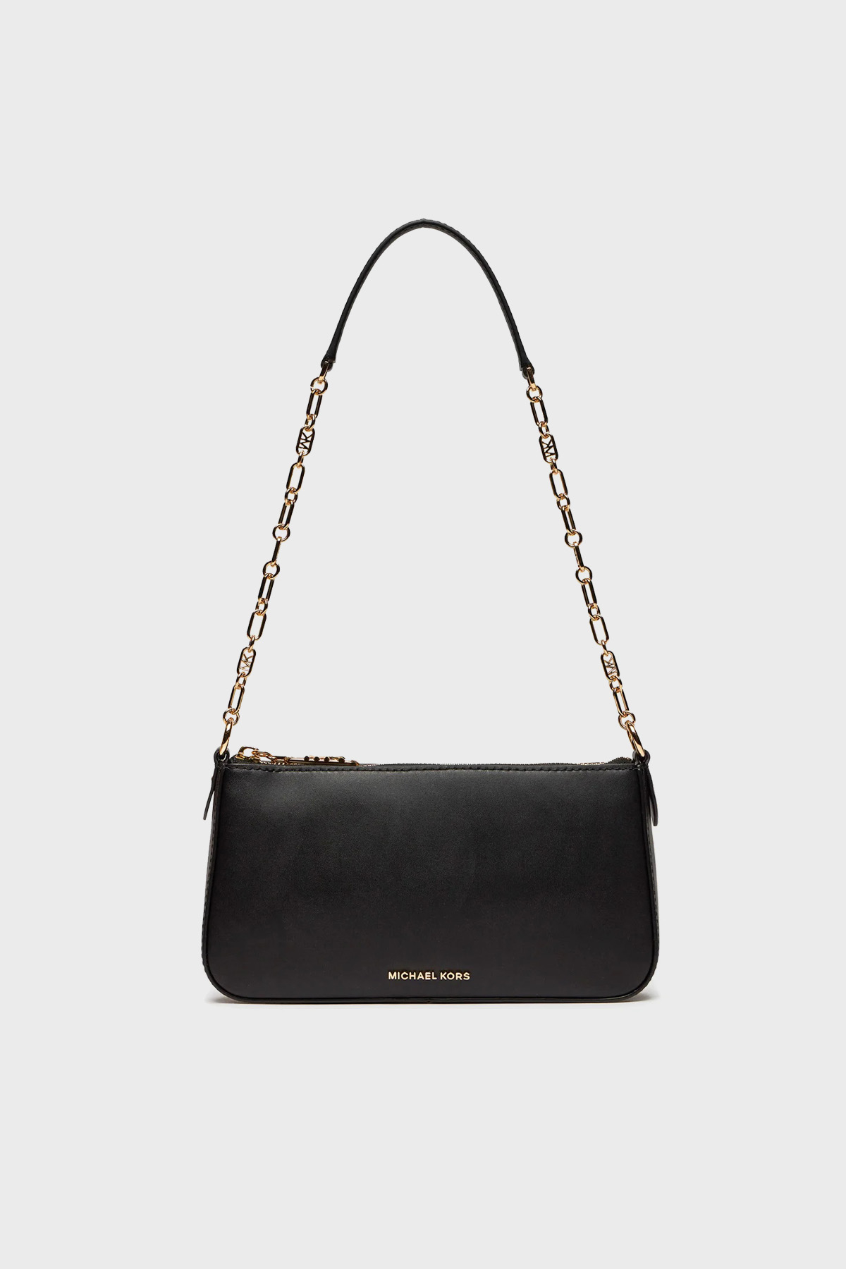 Michael Kors % 100 Deri Logolu Zincir Askılı  32H3G8EW6L001 Kadın Çanta 32H3G8EW6L 001 SİYAH