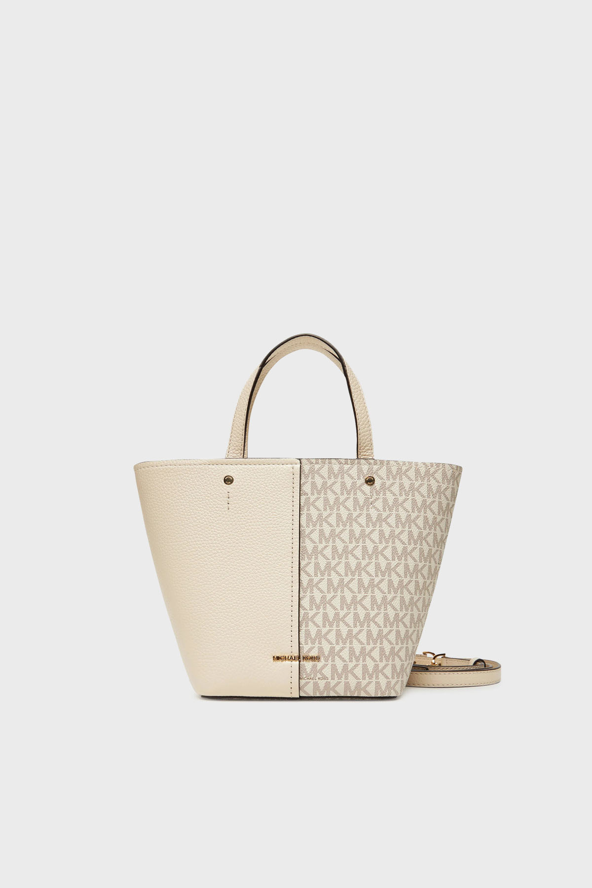 Michael Kors 4G Logo Baskılı Çıkarılabilir Askılı Medium  32T5GFFC1B132 Kadın Çanta 32T5GFFC1B 132 EKRU