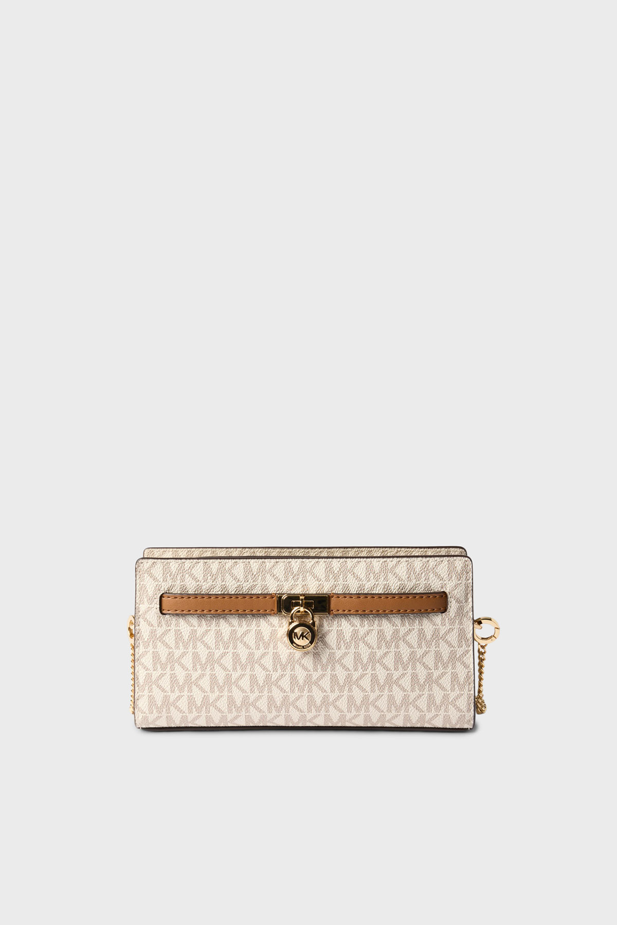Michael Kors 4G Logo Baskılı Çıkarılabilir Zincir Askılı Small  32F5GNXC0B149 Kadın Çanta 32F5GNXC0B 149 EKRU