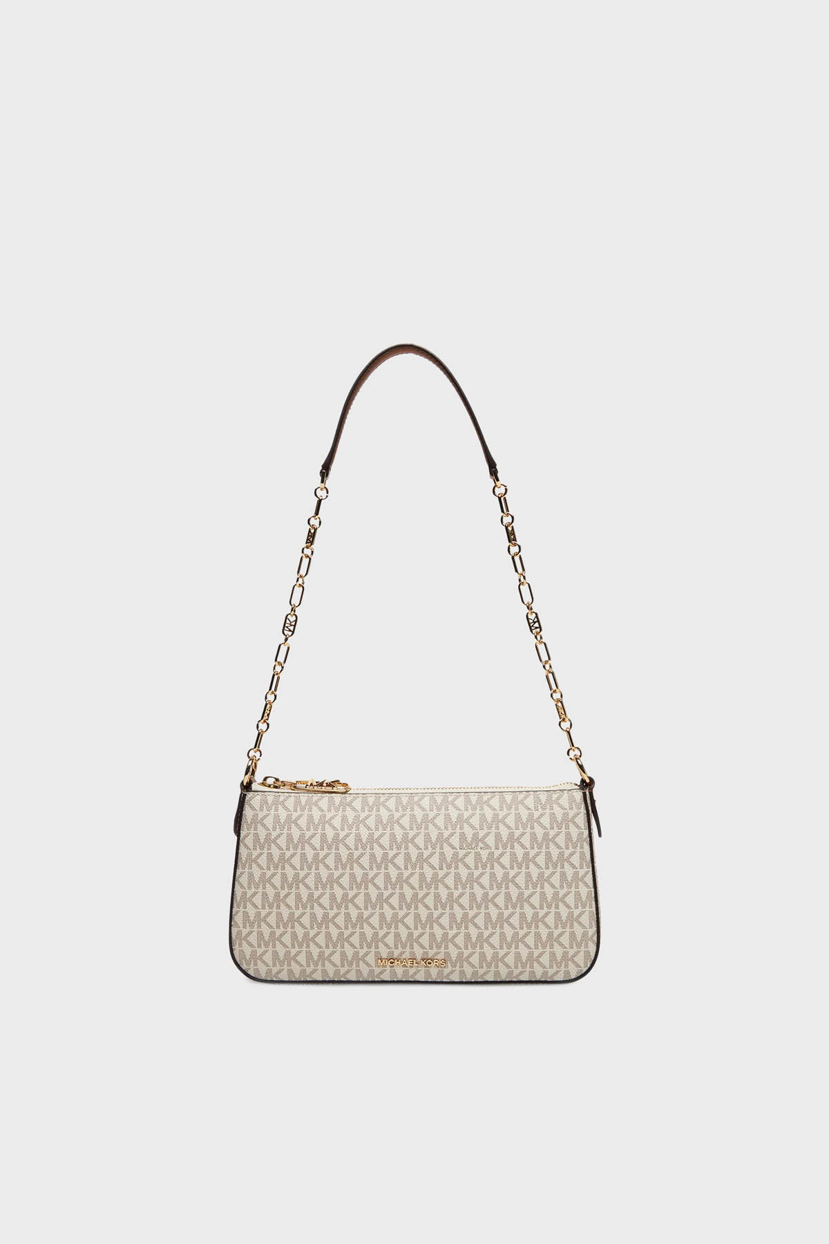 Michael Kors 4G Logo Baskılı Zincir Askılı Medium  32S5G8EW6B149 Kadın Çanta 32S5G8EW6B 149 EKRU