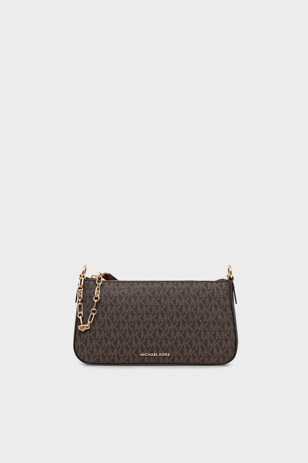 Michael Kors 4G Logo Baskılı Zincir Askılı Medium  32S5G8EW6B252 Kadın Çanta 32S5G8EW6B 252 KAHVE