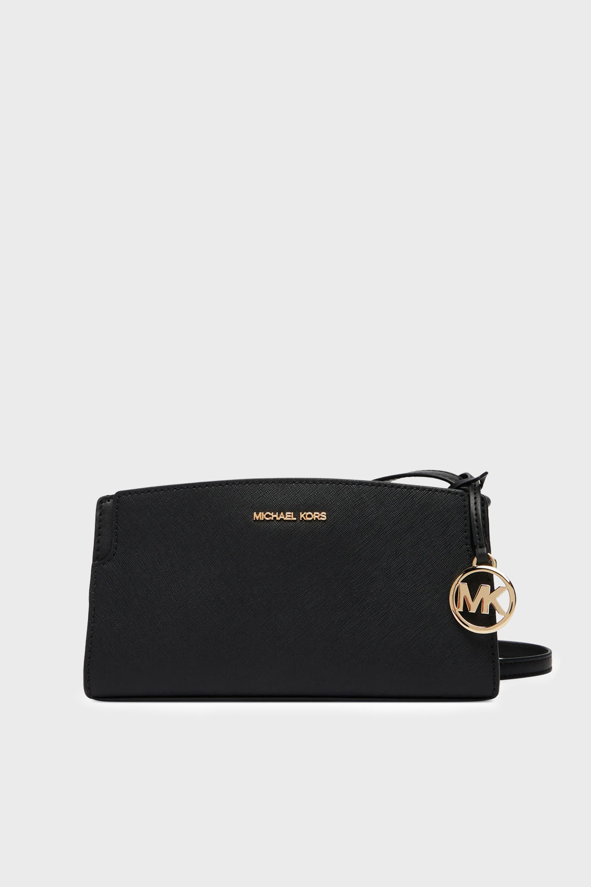 Michael Kors Deri Logolu Ayarlanabilir Askılı  32R6GQ6C1L001 Kadın Çanta 32R6GQ6C1L 001 SİYAH