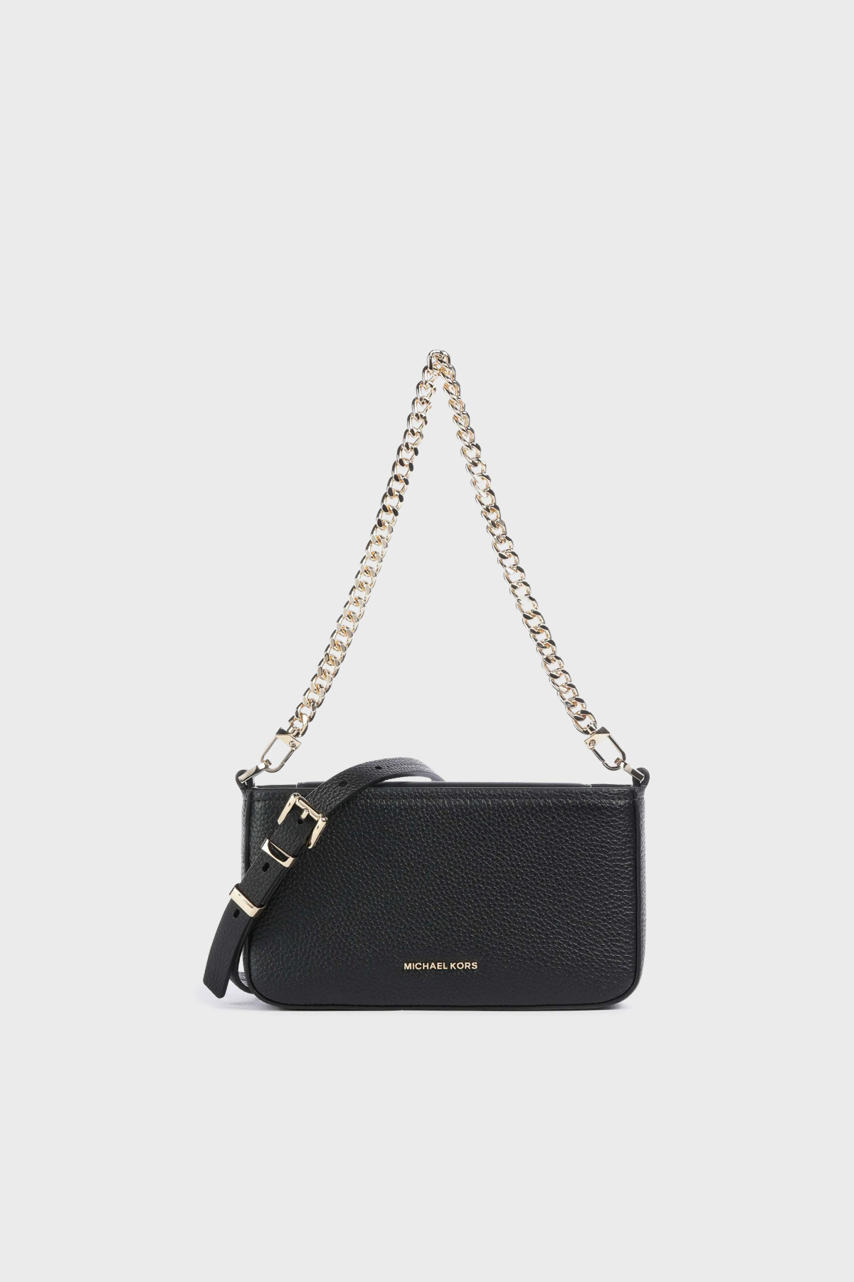 Michael Kors Deri Logolu Çıkarılabilir Askılı  32S5GYTU1L001 Kadın Çanta 32S5GYTU1L 001 SİYAH