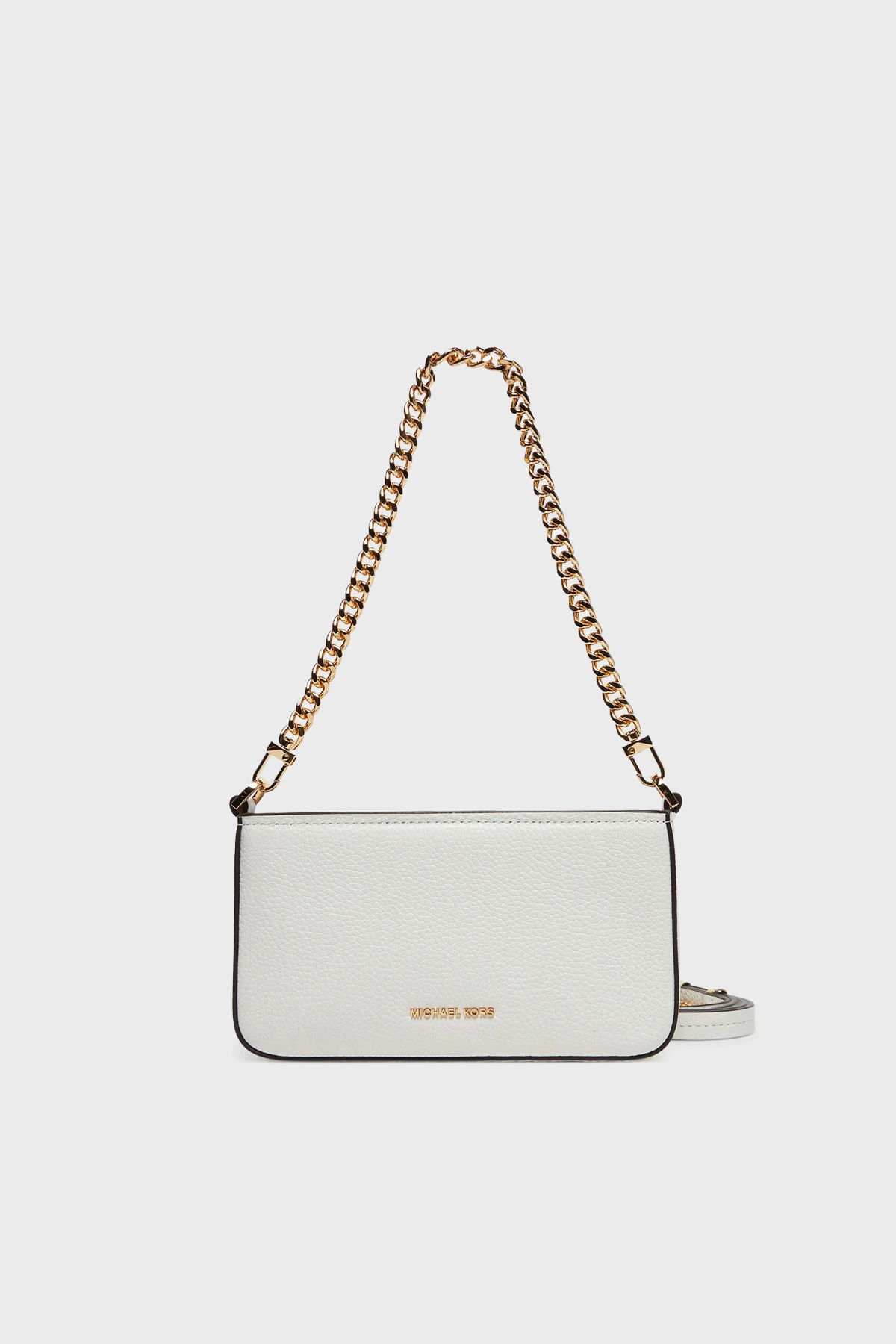 Michael Kors Deri Logolu Çıkarılabilir Askılı  32S5GYTU1L085 Kadın Çanta 32S5GYTU1L 085 BEYAZ