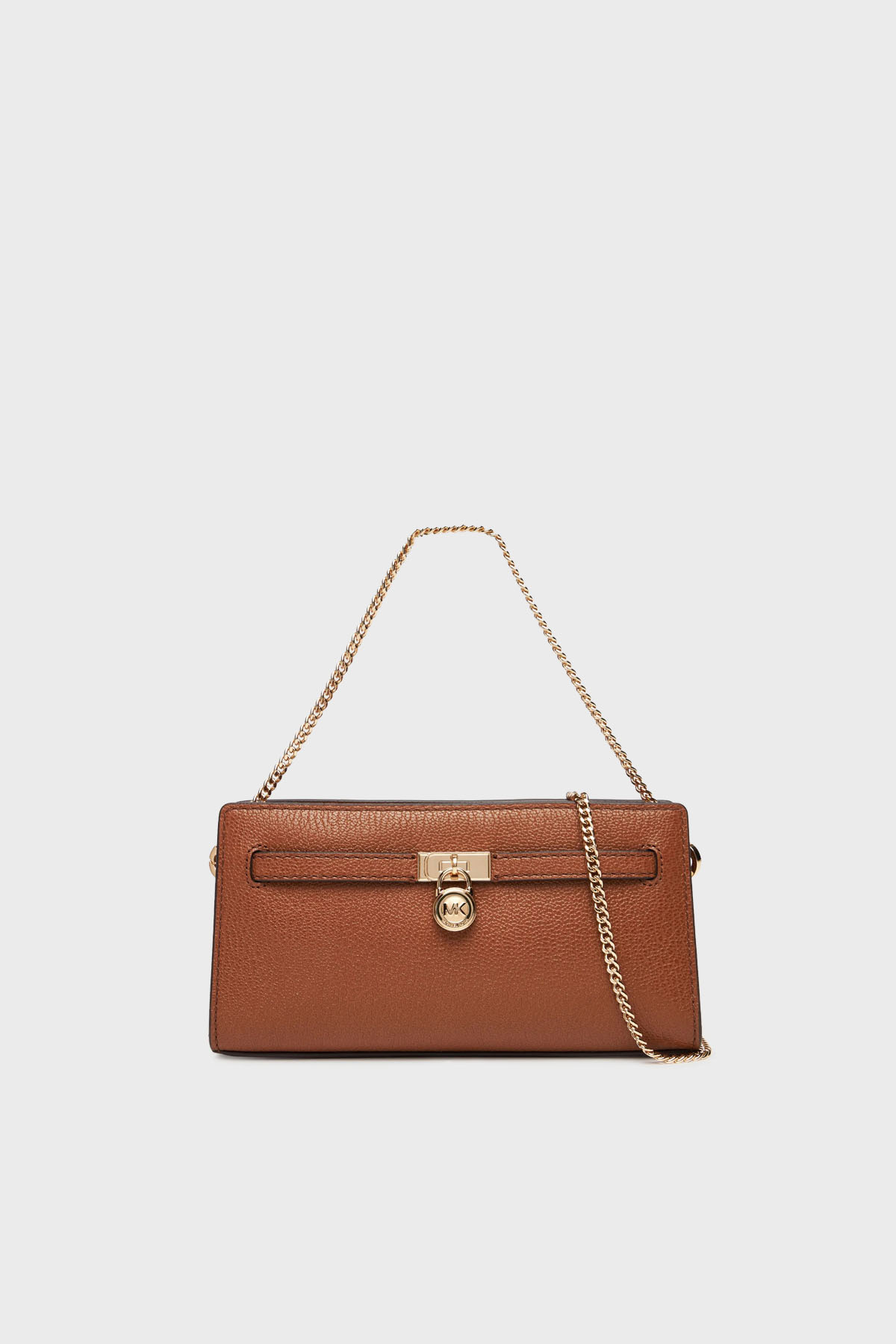 Michael Kors Deri Logolu Çıkarılabilir Zincir Askılı Small  32F5GNXC0L230 Kadın Çanta 32F5GNXC0L 230 TABA
