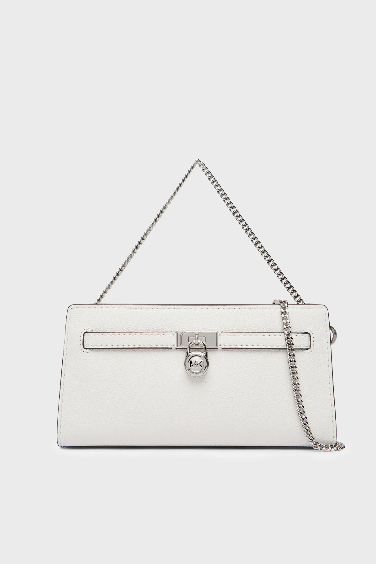 Michael Kors Deri Logolu Zincir Askılı  32F5SNXC0L085 Kadın Çanta 32F5SNXC0L 085 BEYAZ