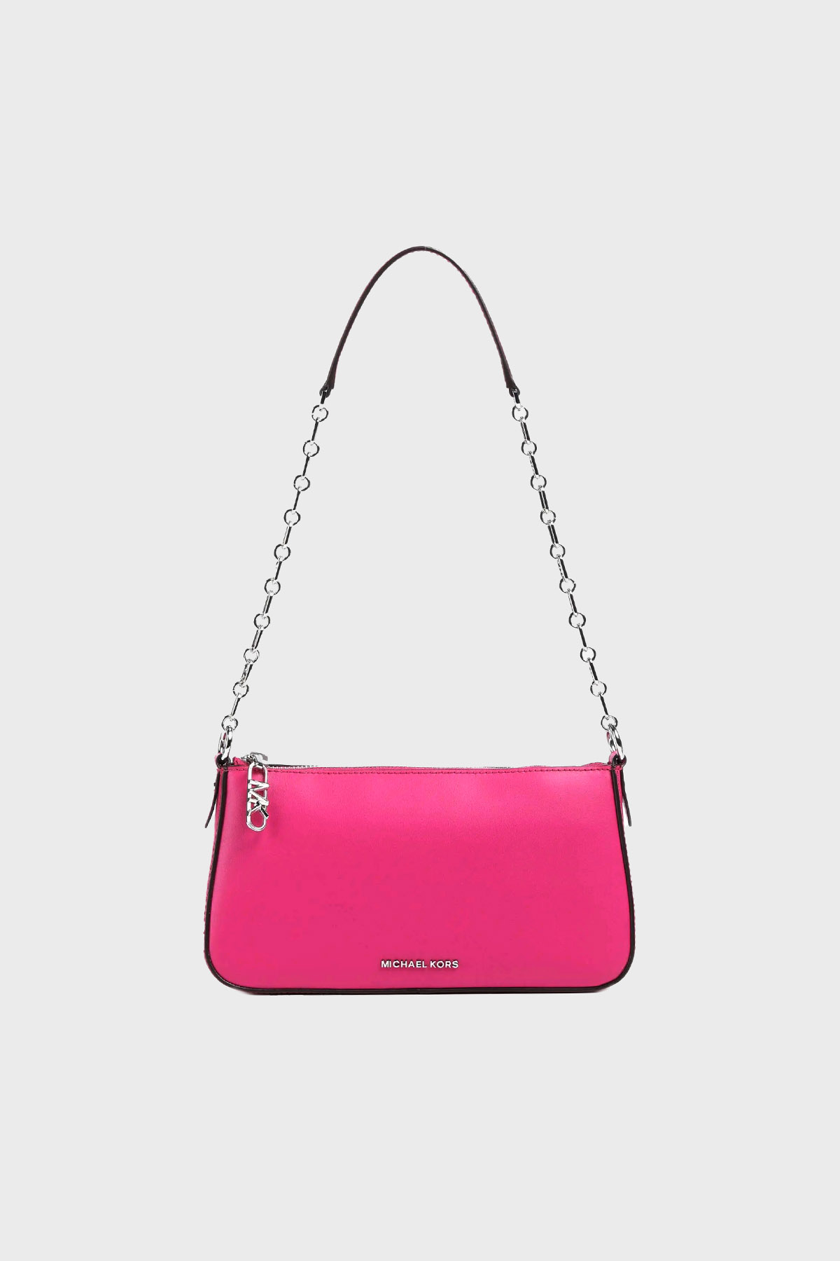 Michael Kors Hakiki Deri Zincir Askılı  32H3S8EW6L542 Kadın Çanta 32H3S8EW6L 542 FUŞYA