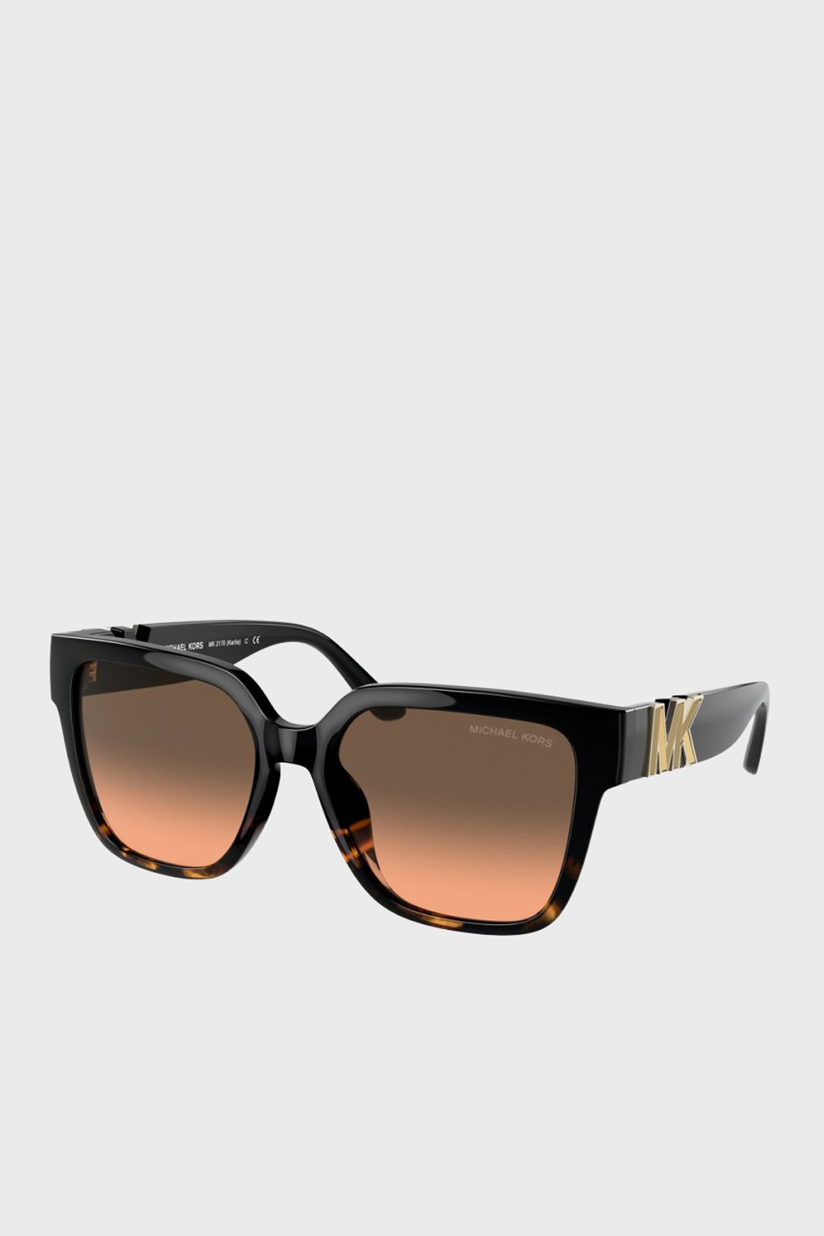 Michael Kors Kare Güneş  0MK2170U39081854 Kadın Gözlük 0MK2170U 390818 54 Siyah