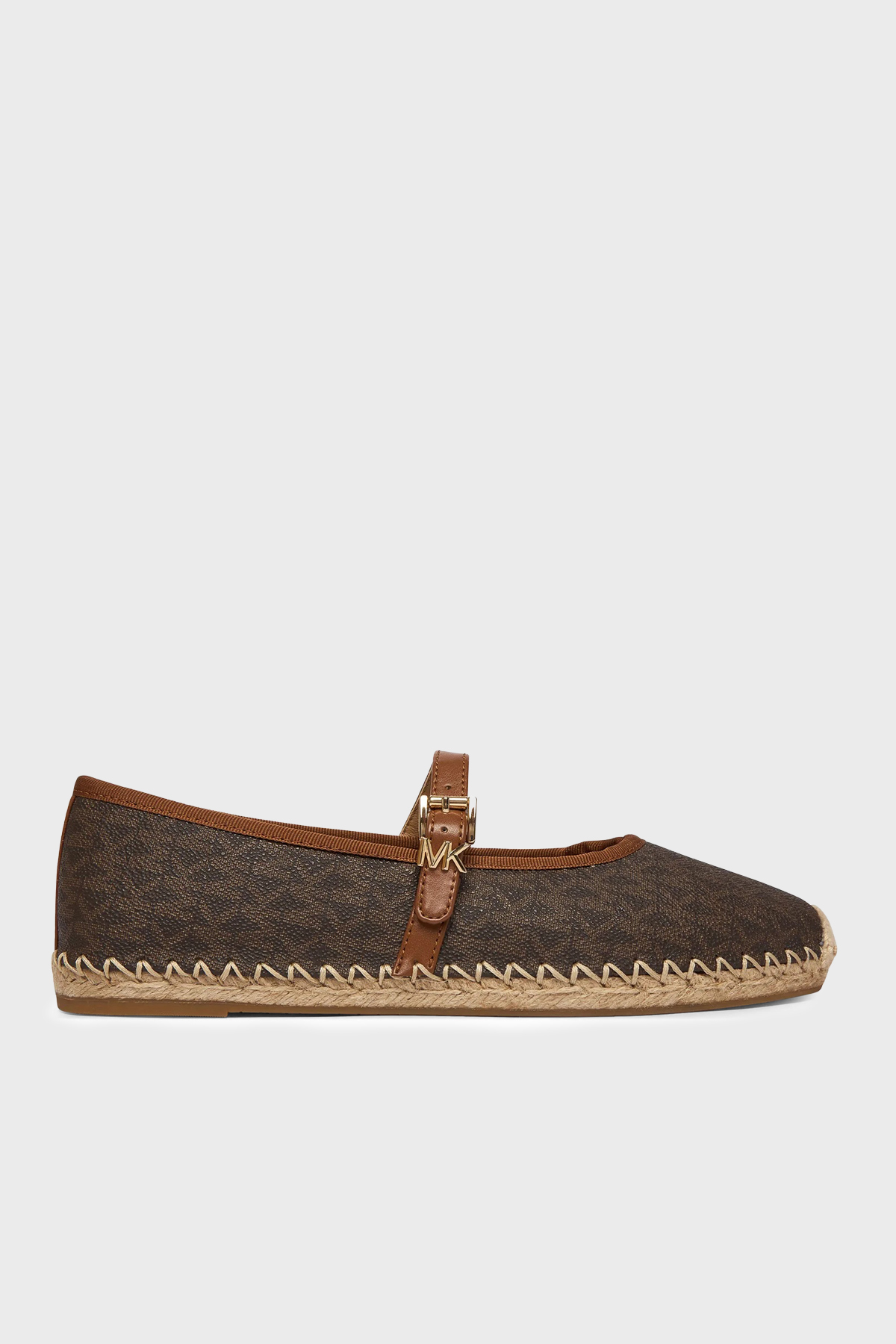 Michael Kors Logo Tokalı Kadın Espadril 40R6LYFP1B 200 KAHVE