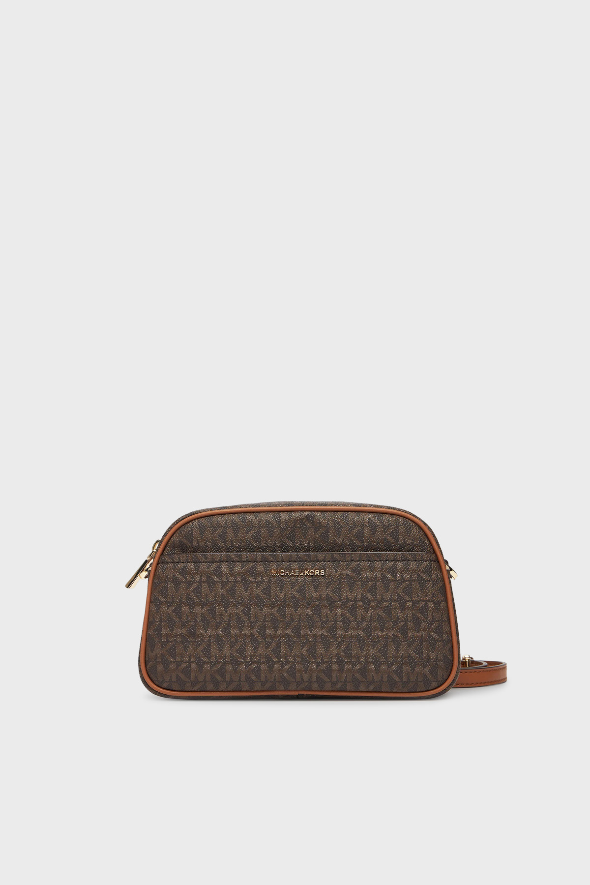 Michael Kors Logolu Ayarlanabilir Askılı  32F5GJ6C5B252 Kadın Çanta 32F5GJ6C5B 252 KAHVE