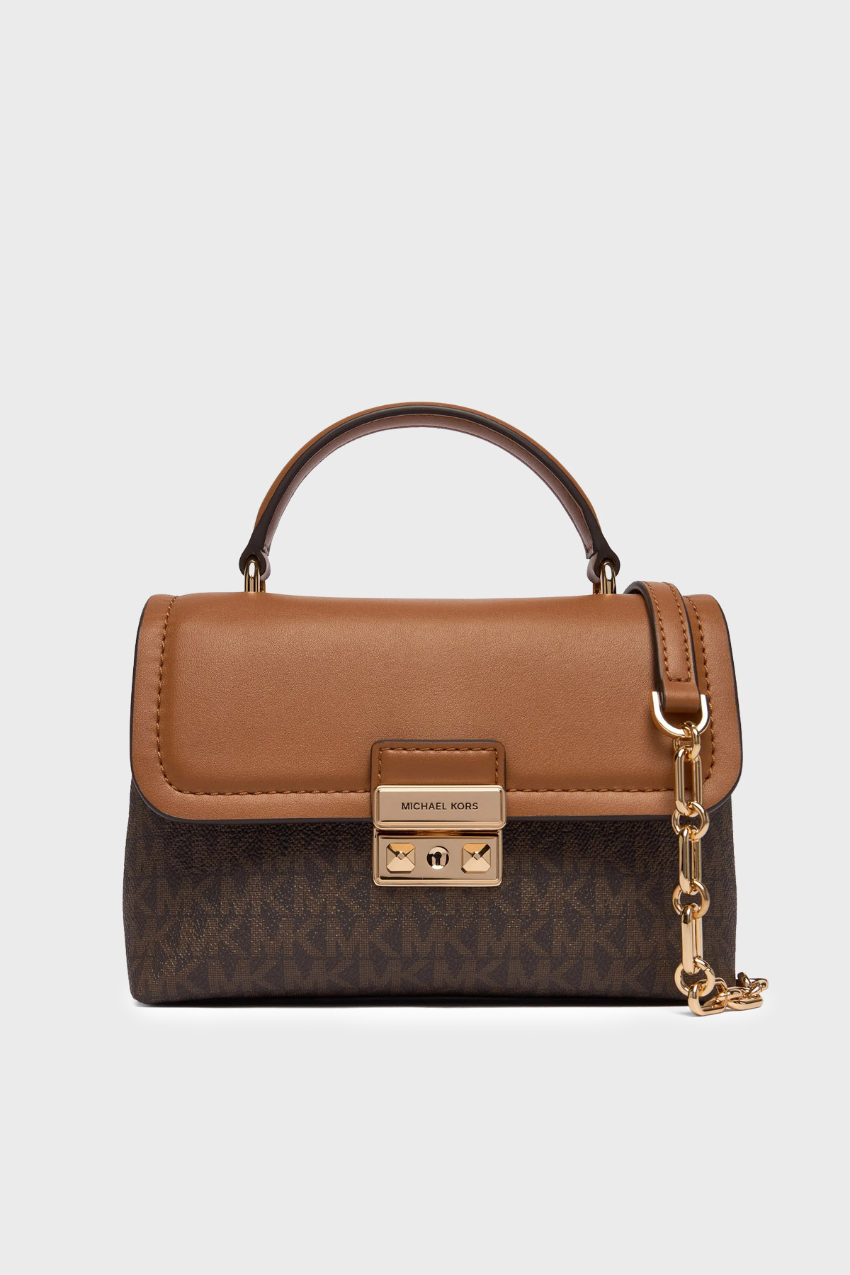 Michael Kors Logolu Ayarlanabilir Askılı  32R6G2RC0B252 Kadın Çanta 32R6G2RC0B 252 KAHVE