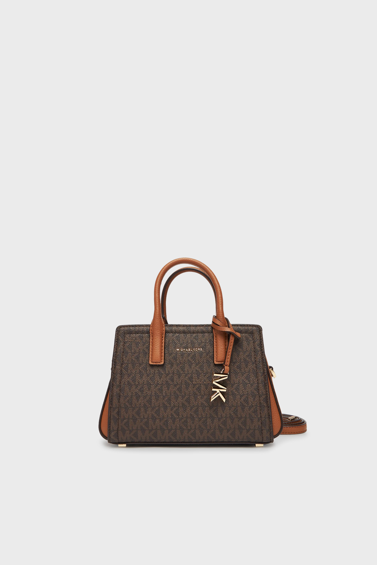 Michael Kors Logolu Çıkarılabilir Askılı  32F5G9IC0B252 Kadın Çanta 32F5G9IC0B 252 KAHVE