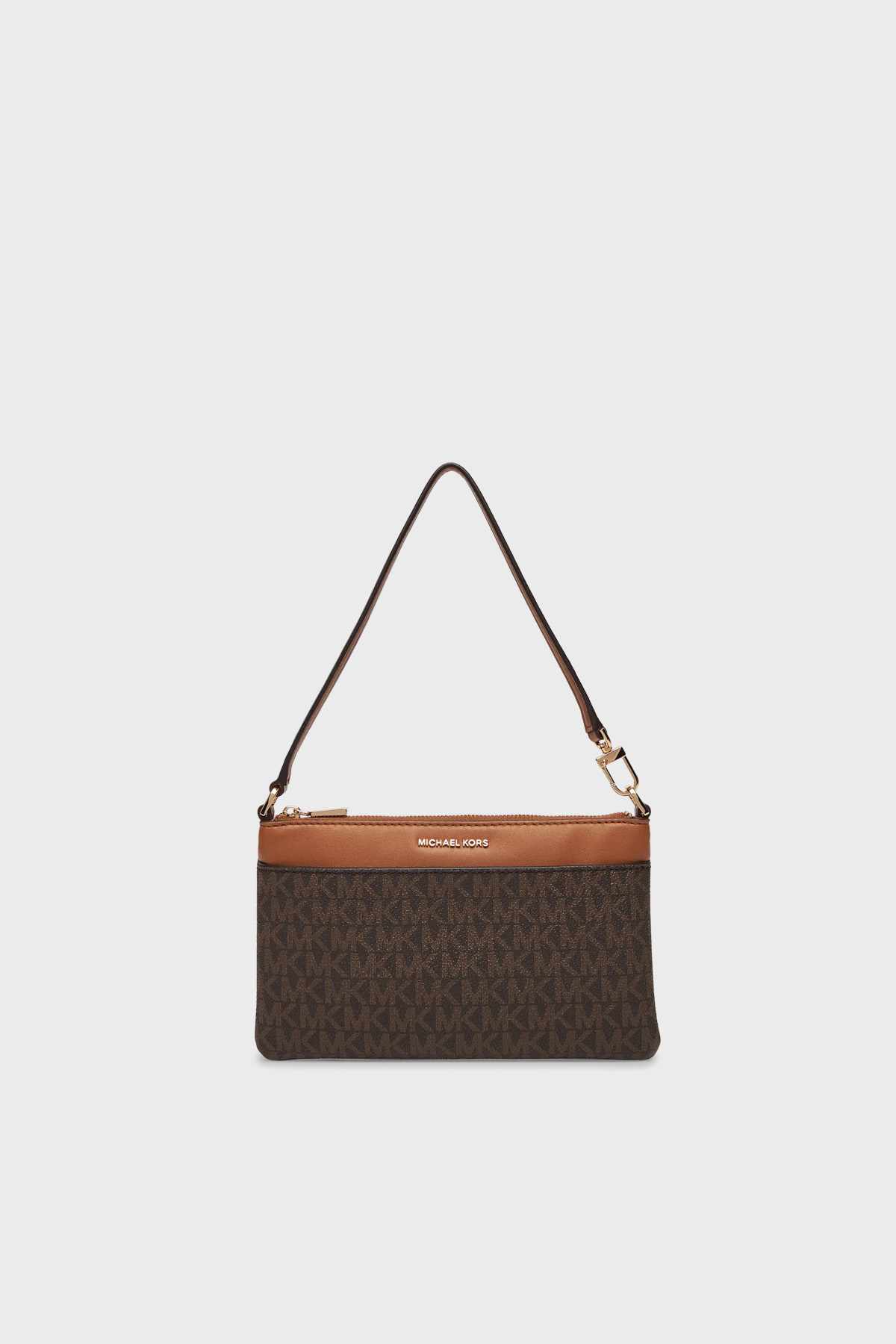 Michael Kors Logolu Çıkarılabilir Askılı Mini  32F5GJ6F6B252 Kadın Çanta 32F5GJ6F6B 252 KAHVE