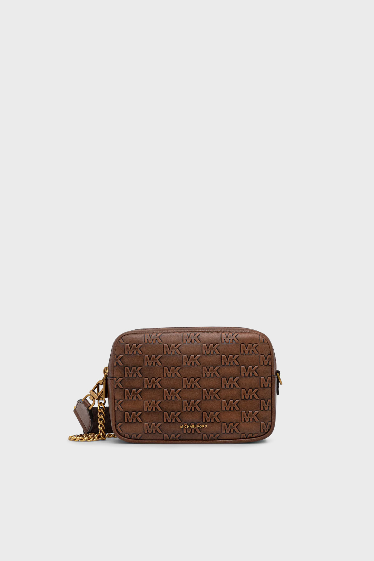 Michael Kors Logolu Deri Zincir Detaylı Çıkarılabilir Askılı  32F5AYTC6L251 Kadın Çanta 32F5AYTC6L 251 KAHVE