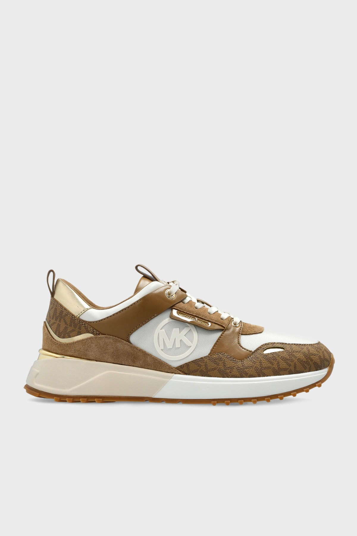 Michael Kors Logolu Kalın Taban Sneaker  43F1THFS2B293 Kadın Ayakkabı 43F1THFS2B 293 TABA