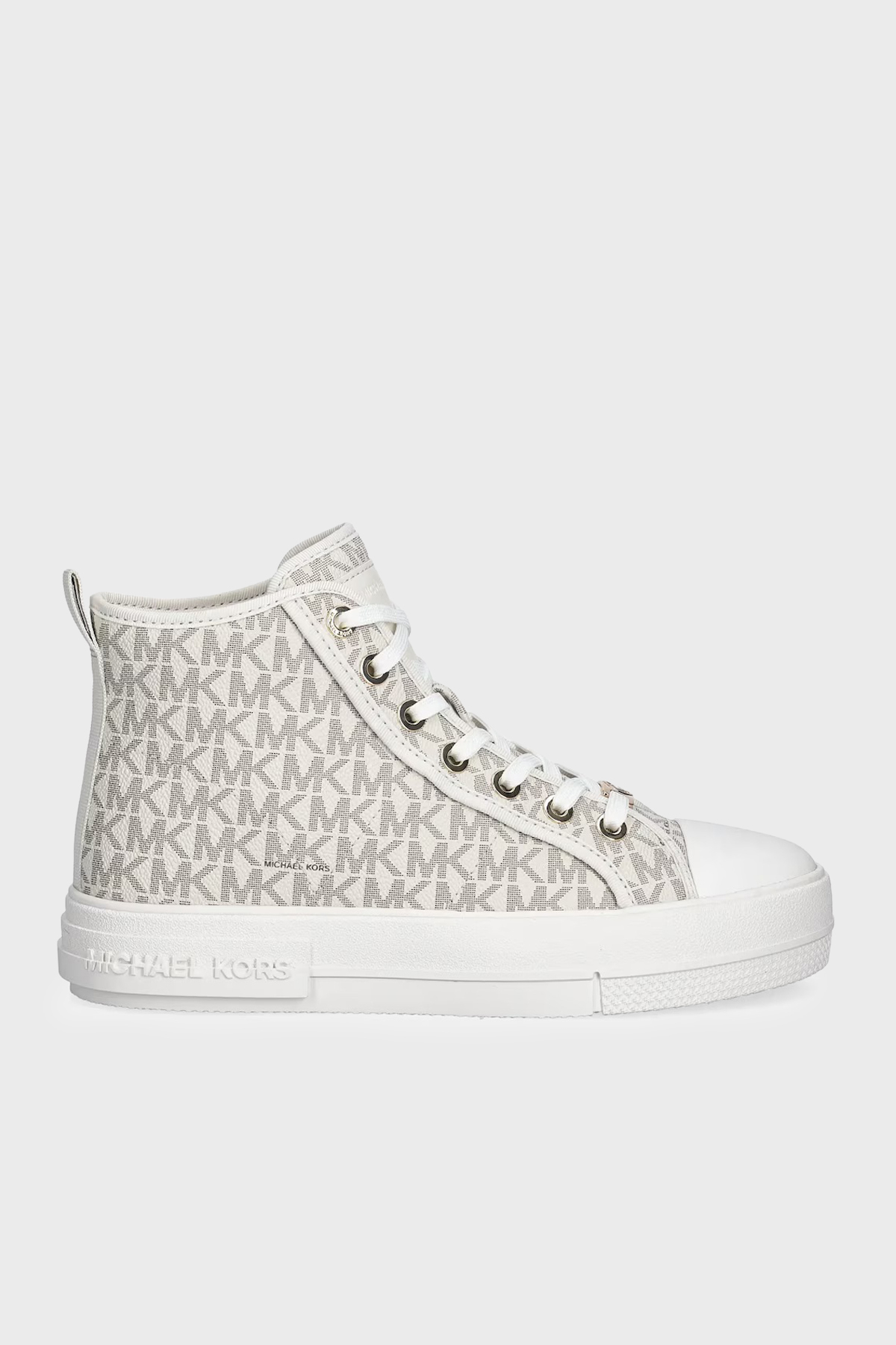 Michael Kors Logolu Sneaker  43F5EYFE5B150 Kadın Ayakkabı 43F5EYFE5B 150 EKRU