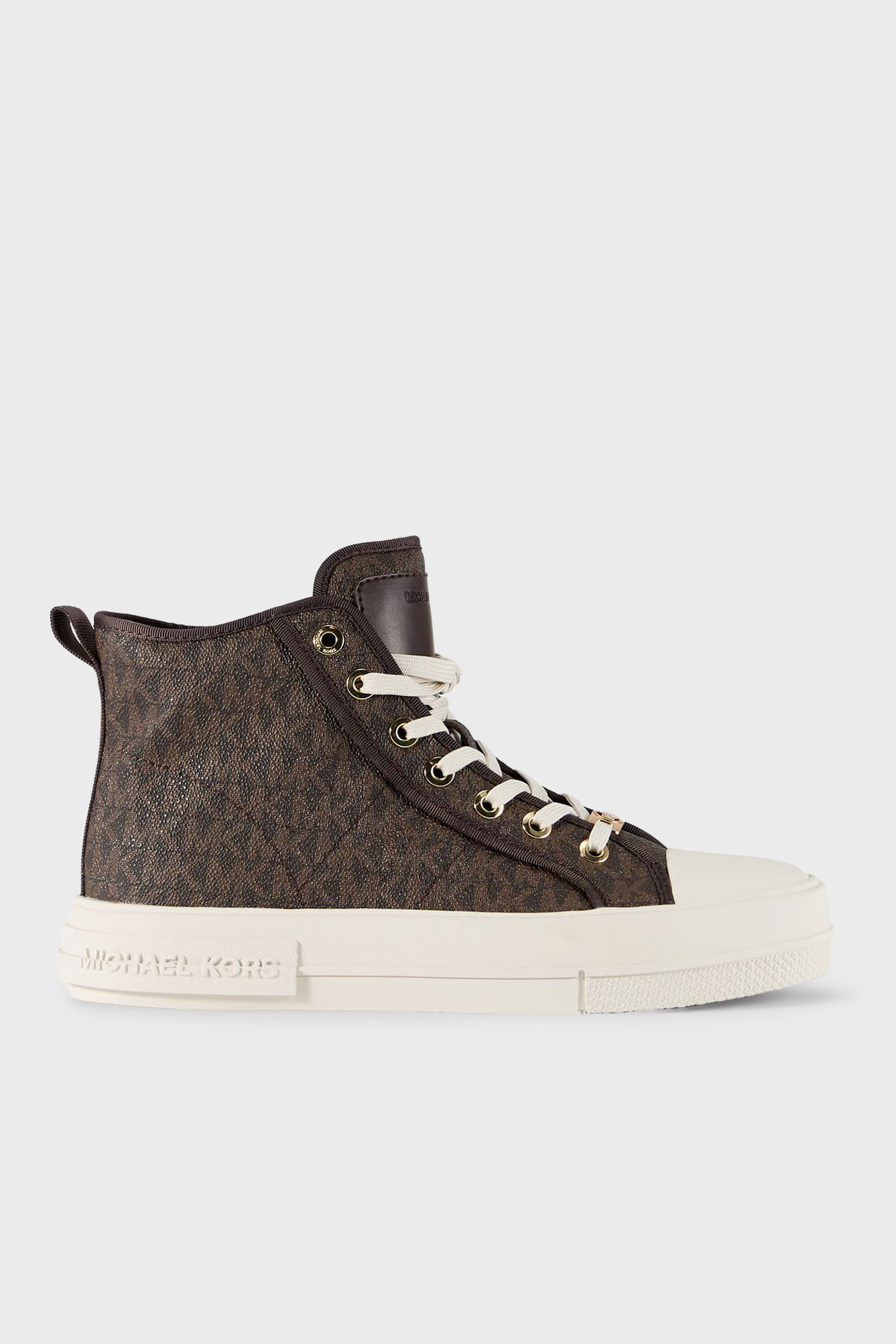 Michael Kors Logolu Sneaker  43F5EYFE5B200 Kadın Ayakkabı 43F5EYFE5B 200 KAHVE