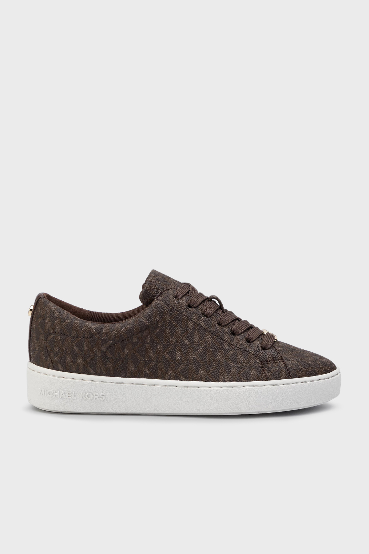 Michael Kors Logolu Sneaker  43R4KTFS1B200 Kadın Ayakkabı 43R4KTFS1B 200 KAHVE