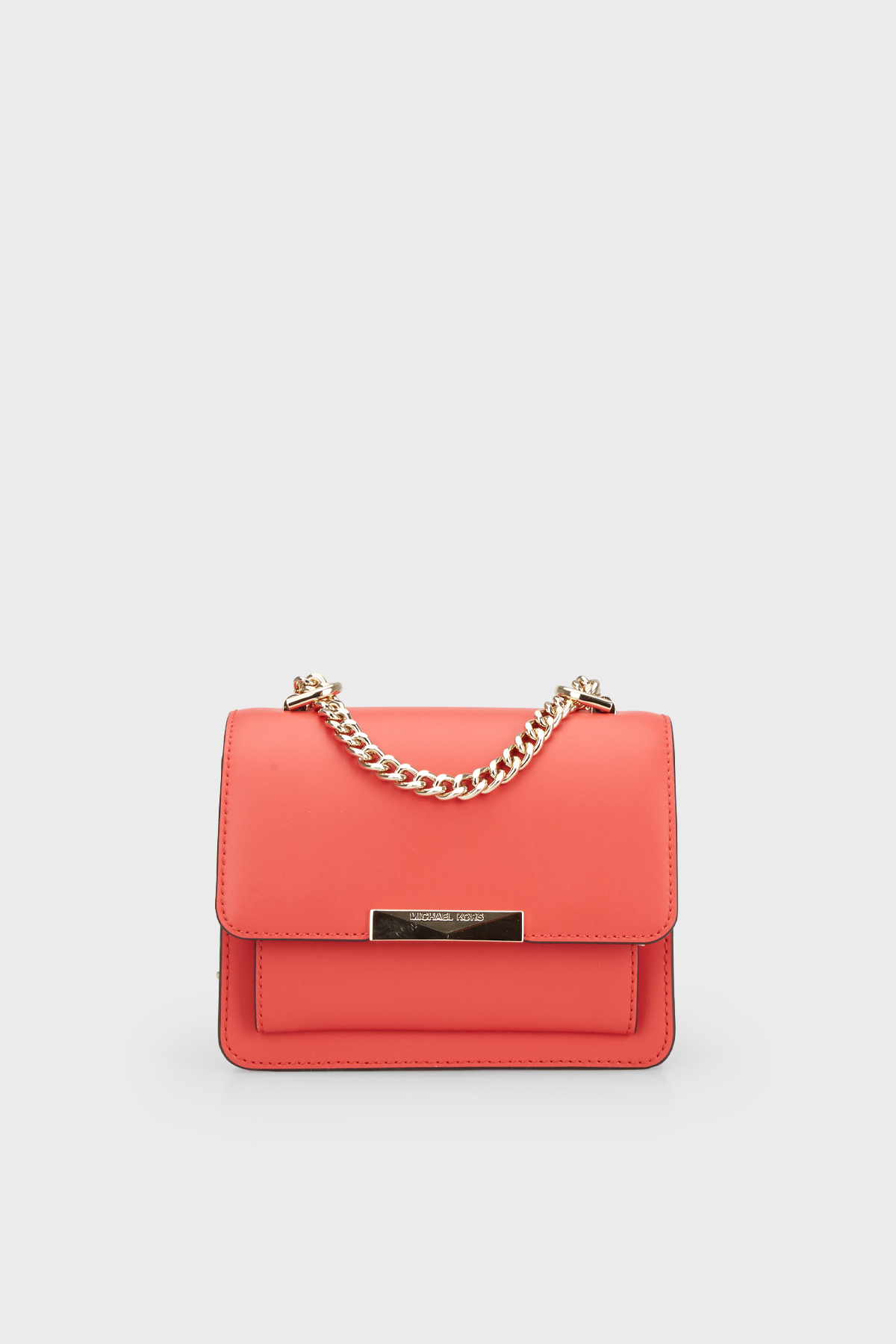 Michael Kors Logolu Zincir Askılı  32T0LJ4C0L633 Kadın Çanta 32T0LJ4C0L 633 MERCAN