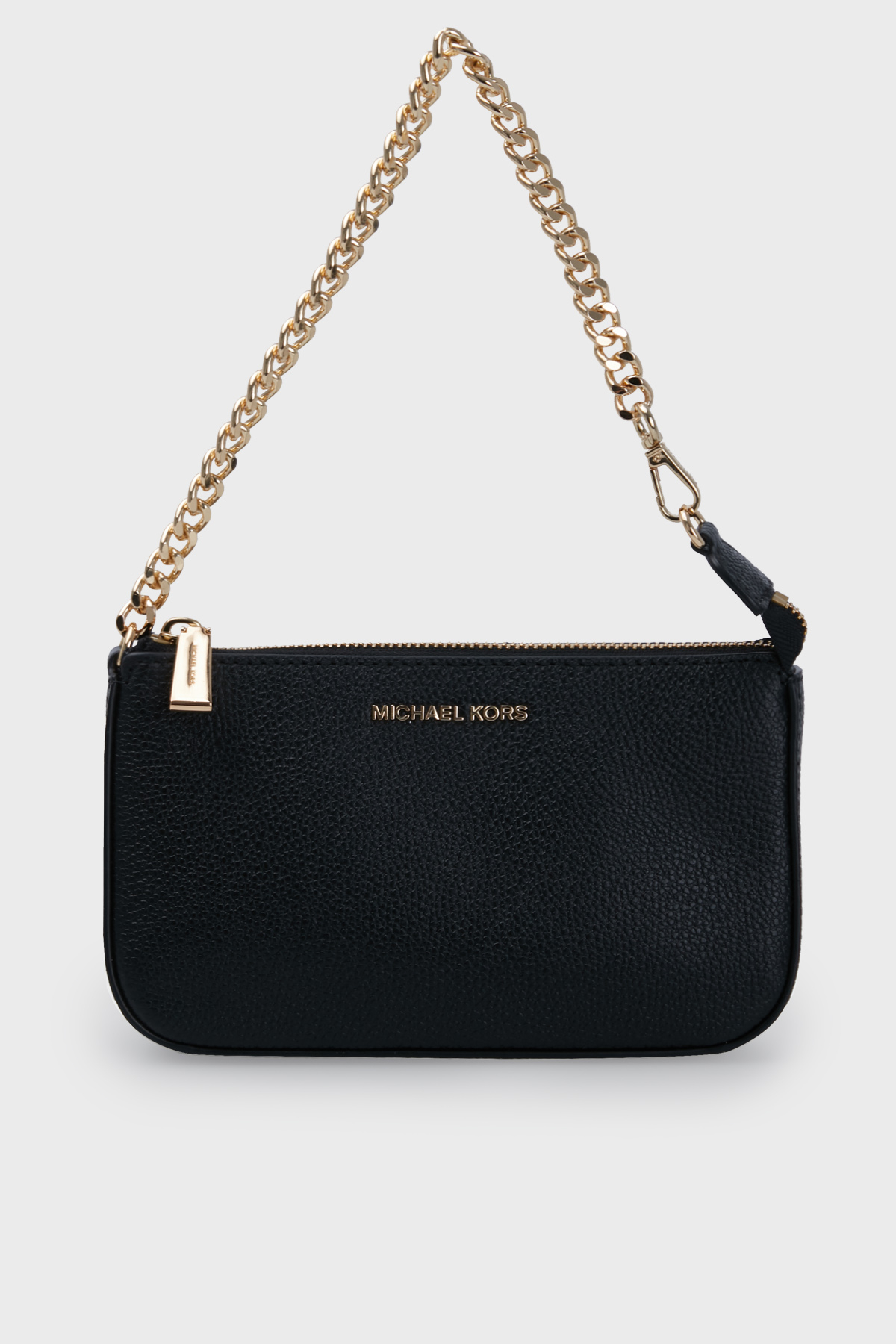 Michael Kors Logolu Zincir Askılı Pouches and Clutches Kadın Çanta 32F7GFDW6L 001 SİYAH