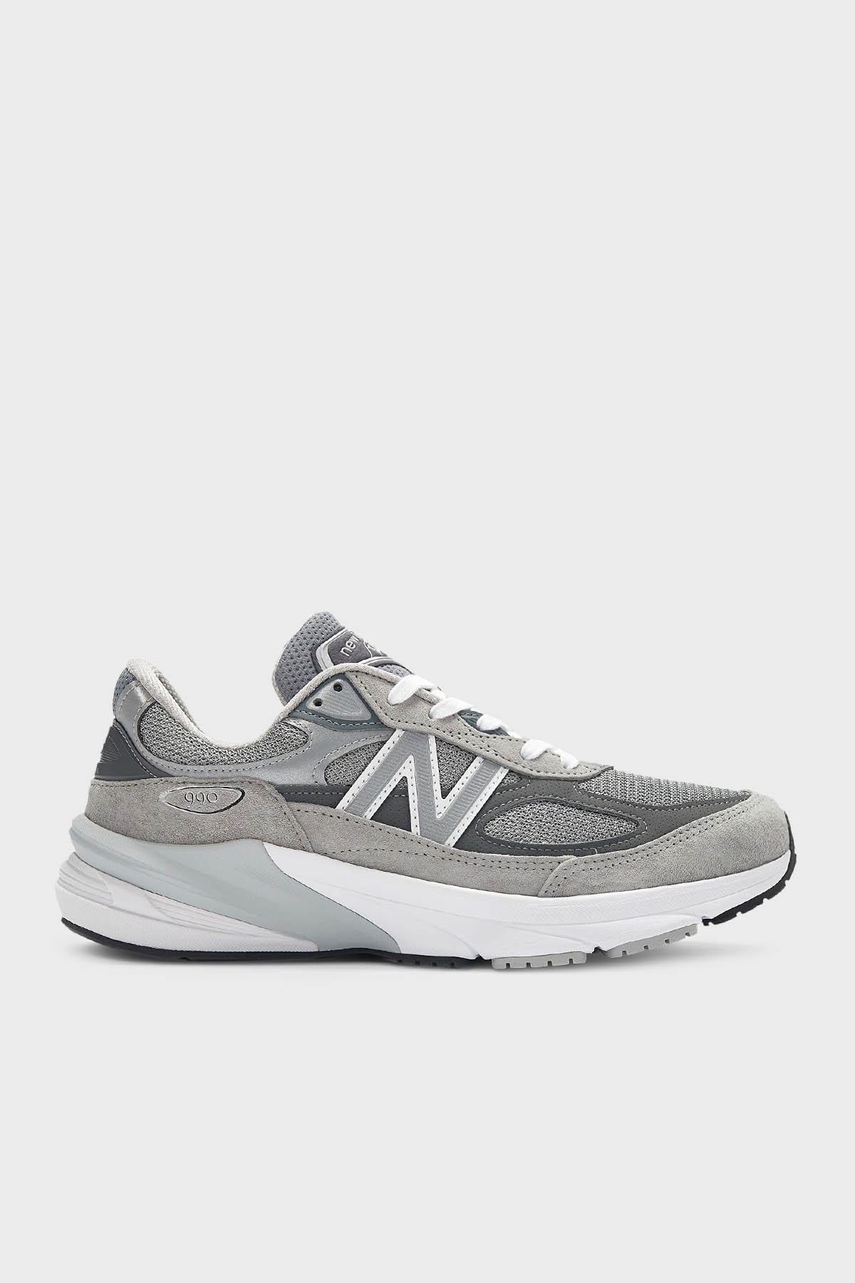 New Balance Hakiki Deri Kalın Taban Sneaker Unisex Ayakkabı W990GL6 GRİ
