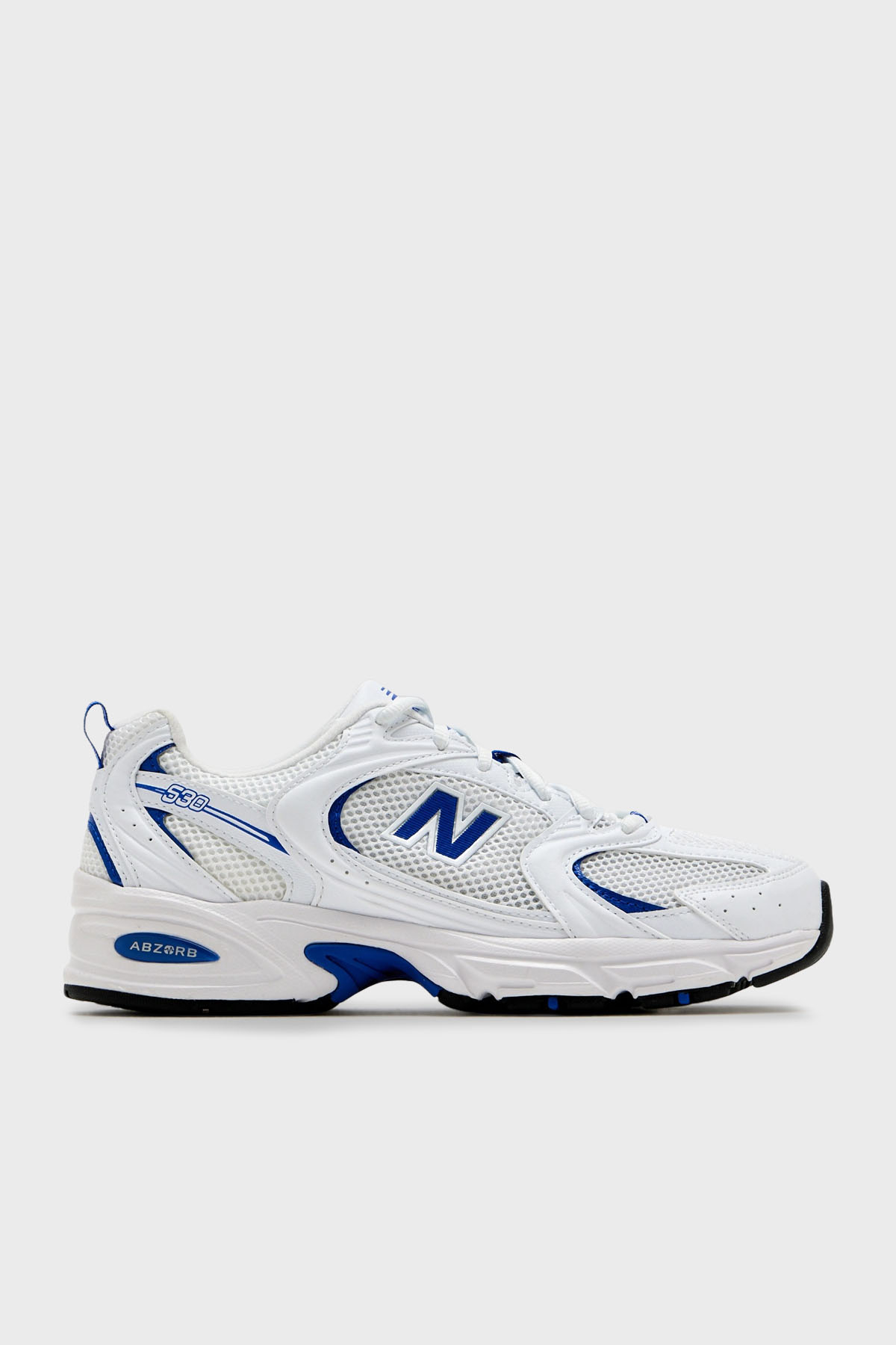 New Balance Logolu Bağcıklı Sneaker Kadın Ayakkabı U530CSJ BEYAZ-SAKS